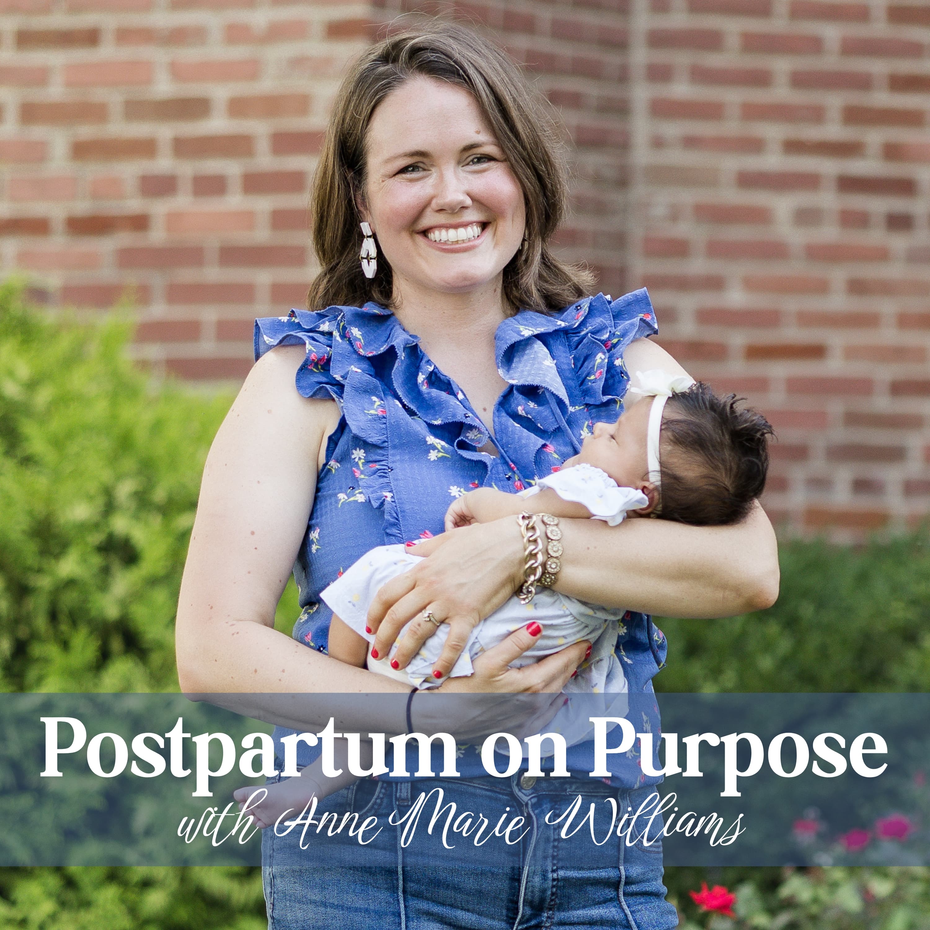 Postpartum on Purpose podcast artwork