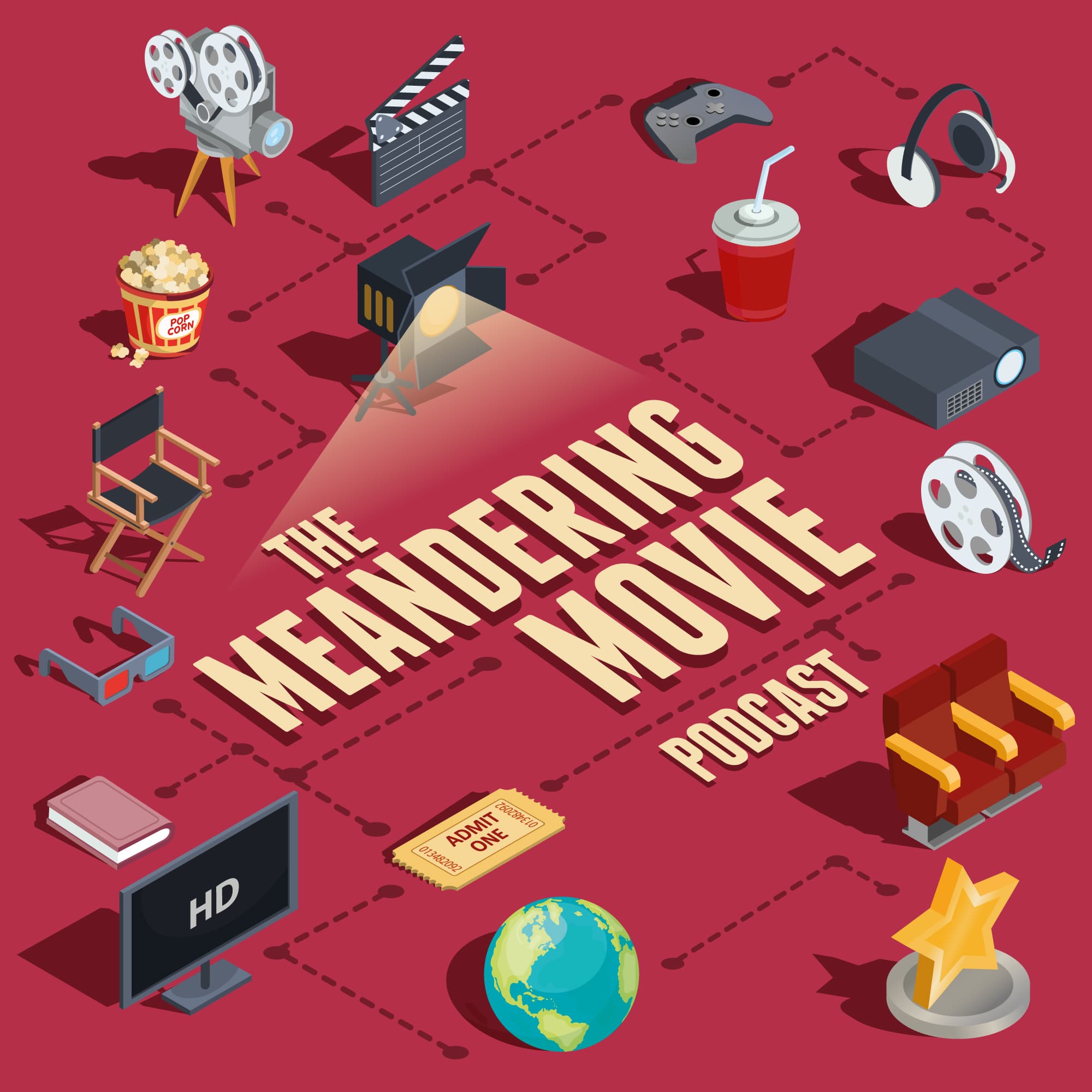 The Meandering Movie Podcast podcast artwork