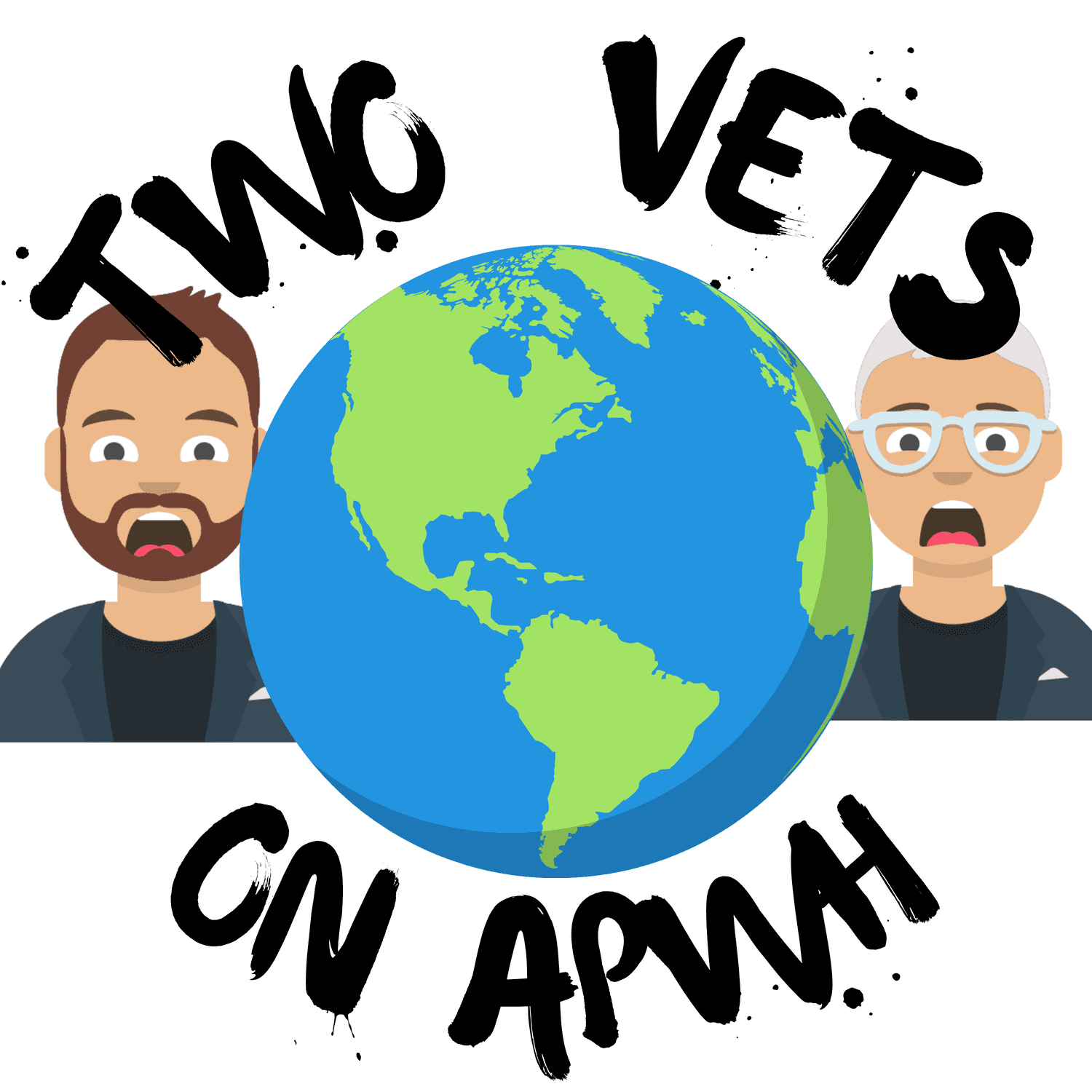 Two Veterans on APWH podcast artwork