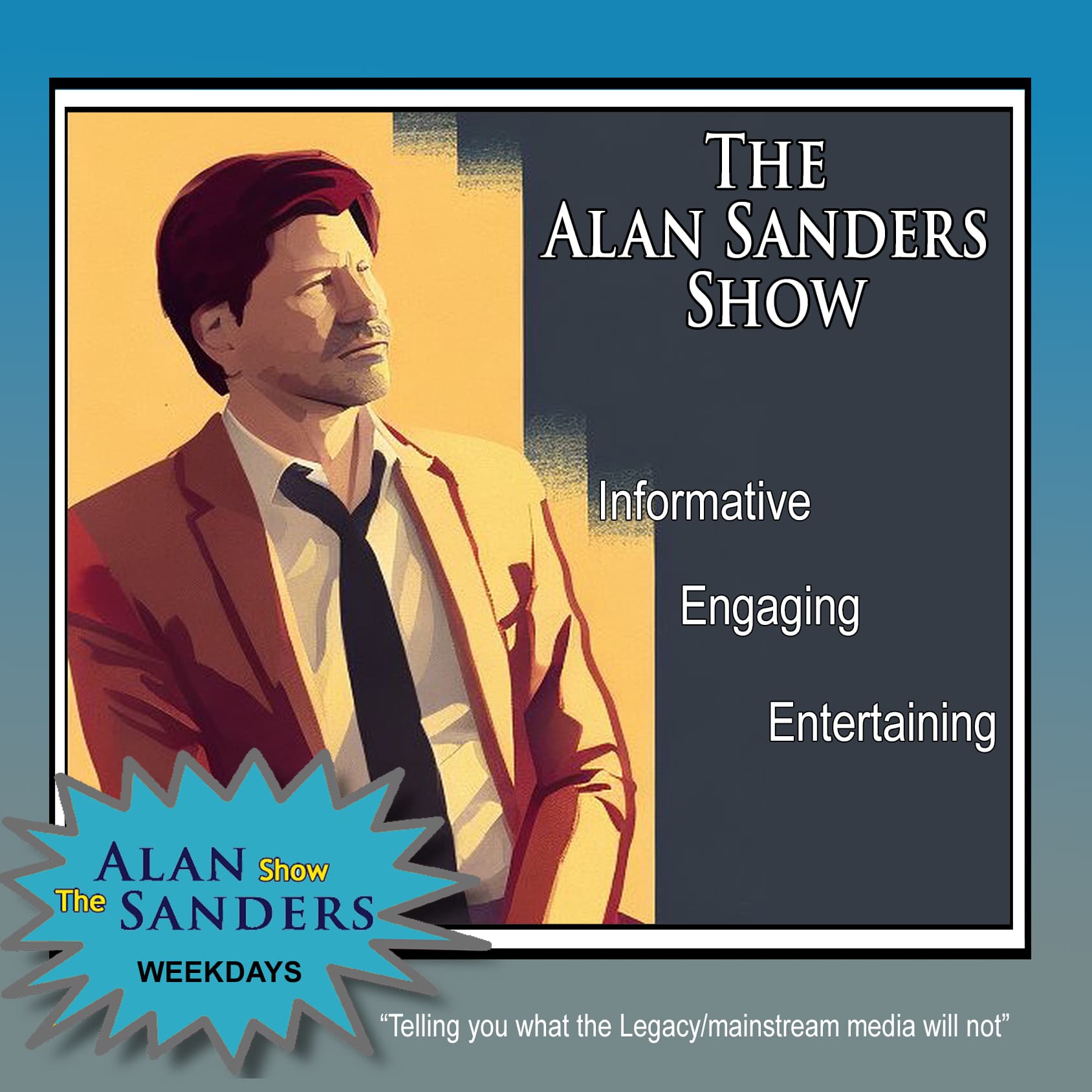 The Alan Sanders Show podcast artwork