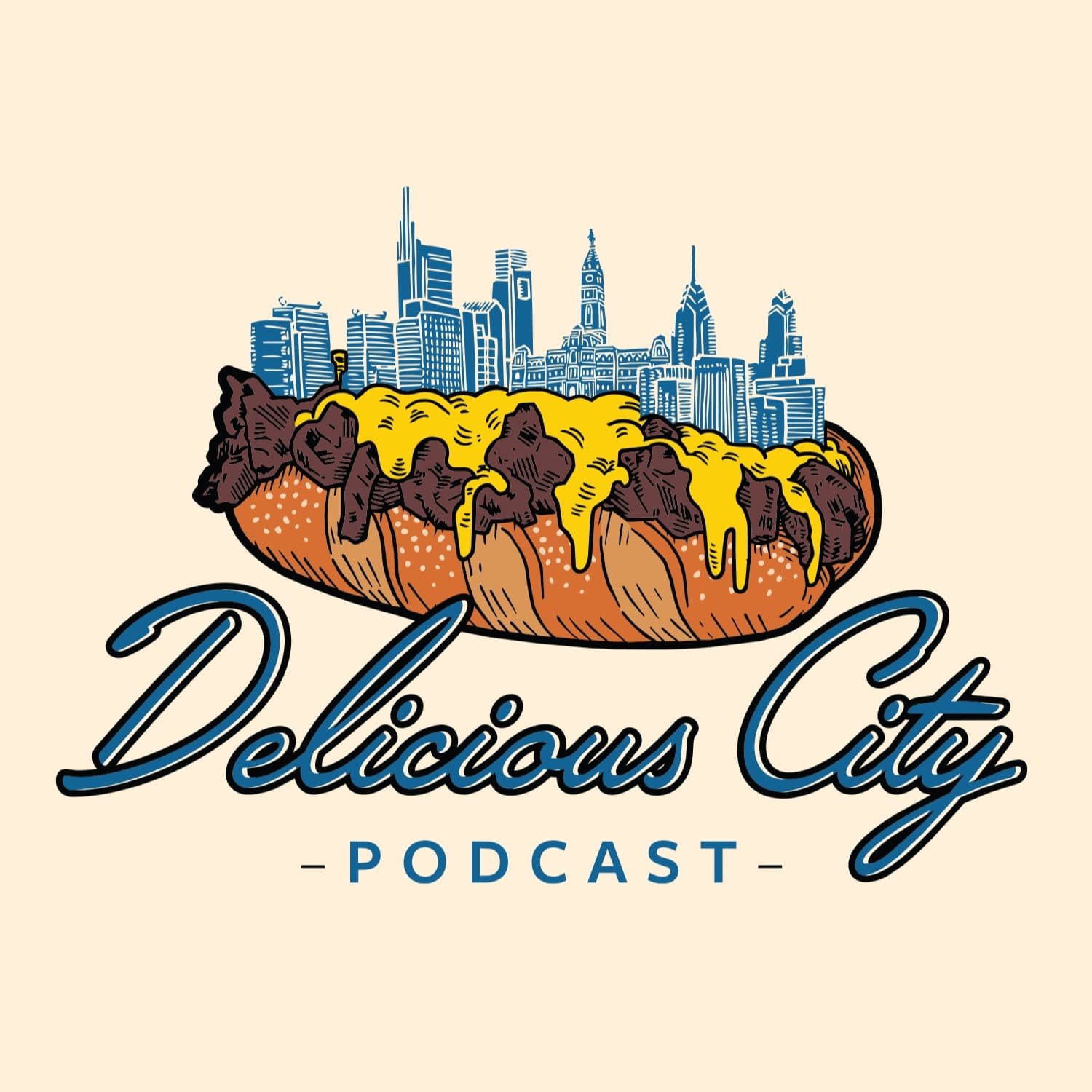 Delicious City Philly podcast artwork