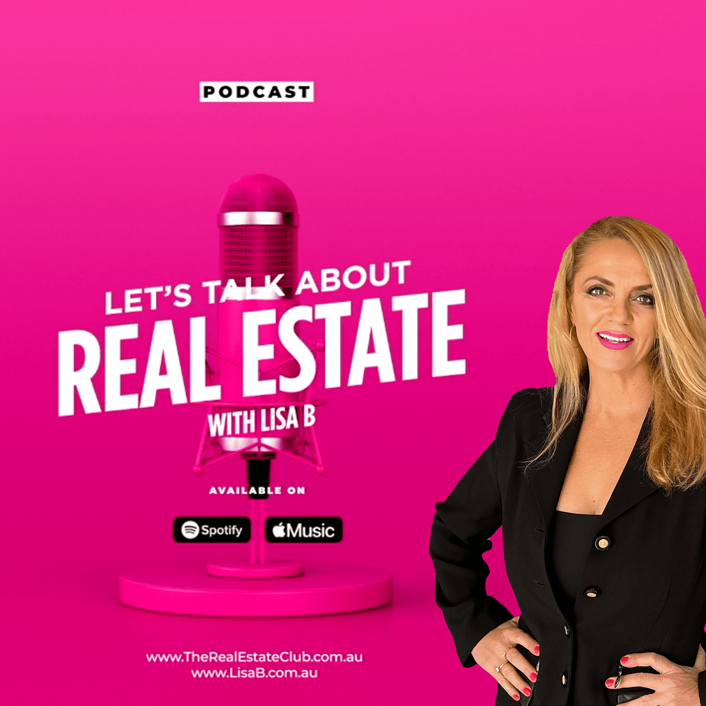 Lets Talk About Real Estate with Lisa B podcast artwork