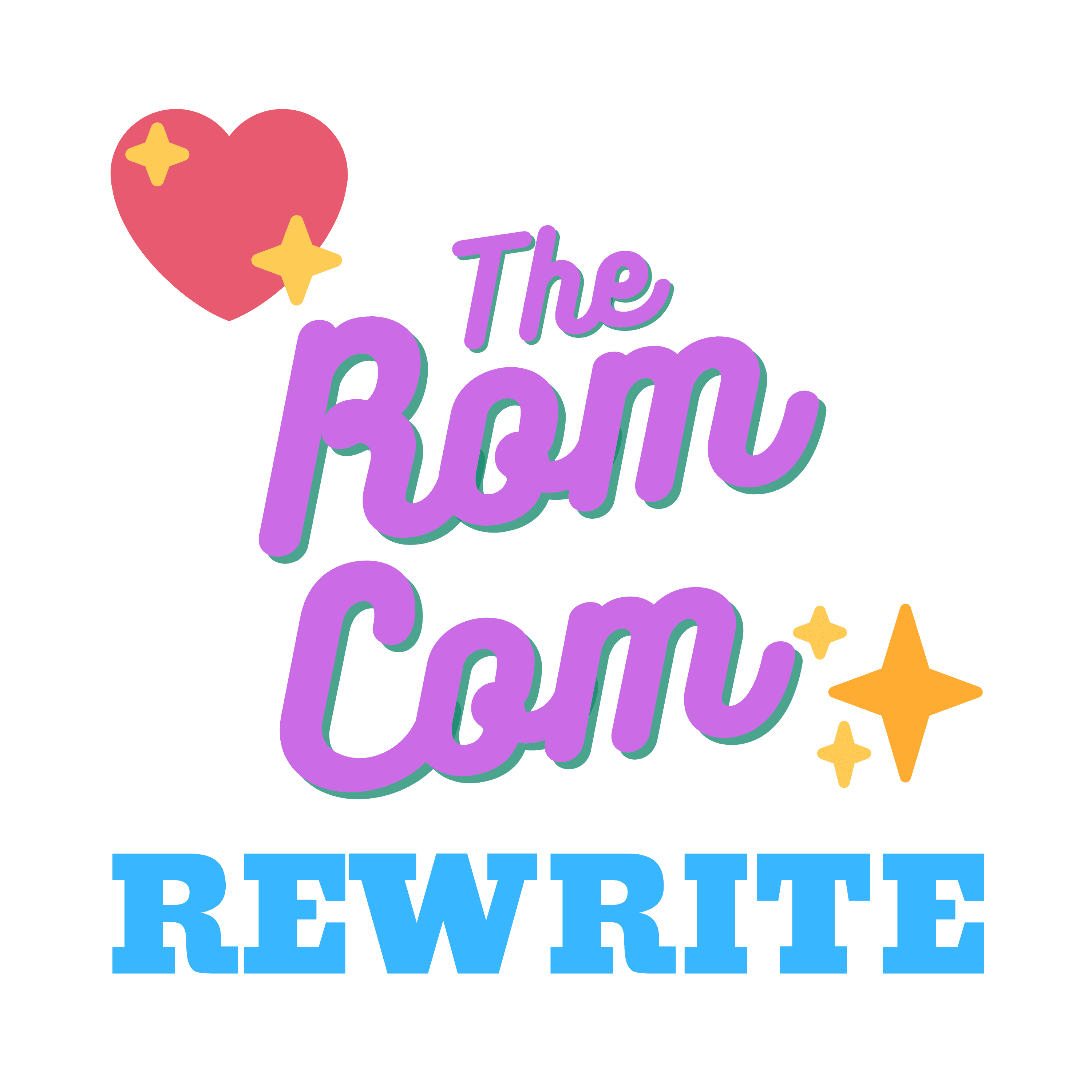 The Rom Com Rewrite podcast artwork