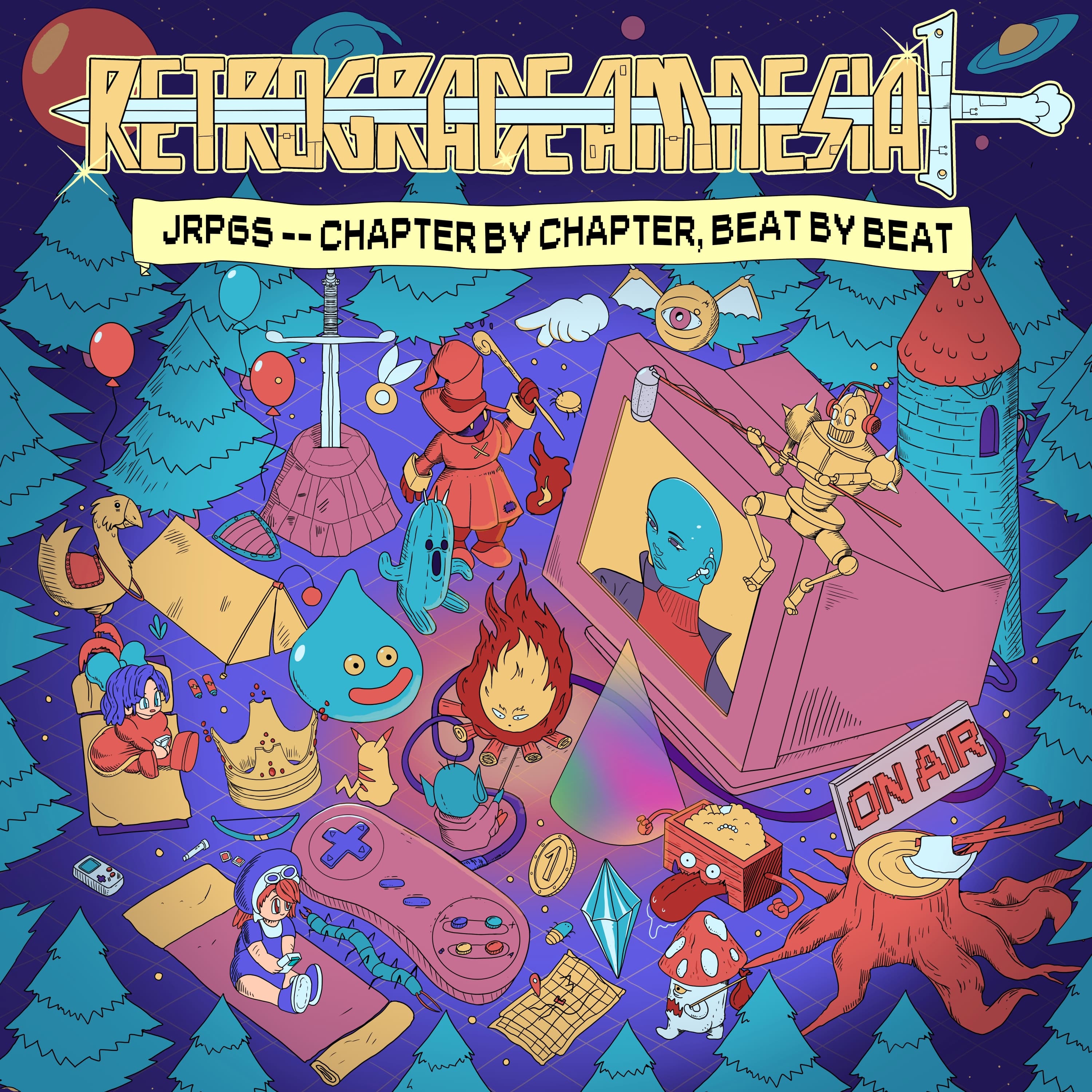 Retrograde Amnesia: Comprehensive JRPG Retrospective podcast artwork