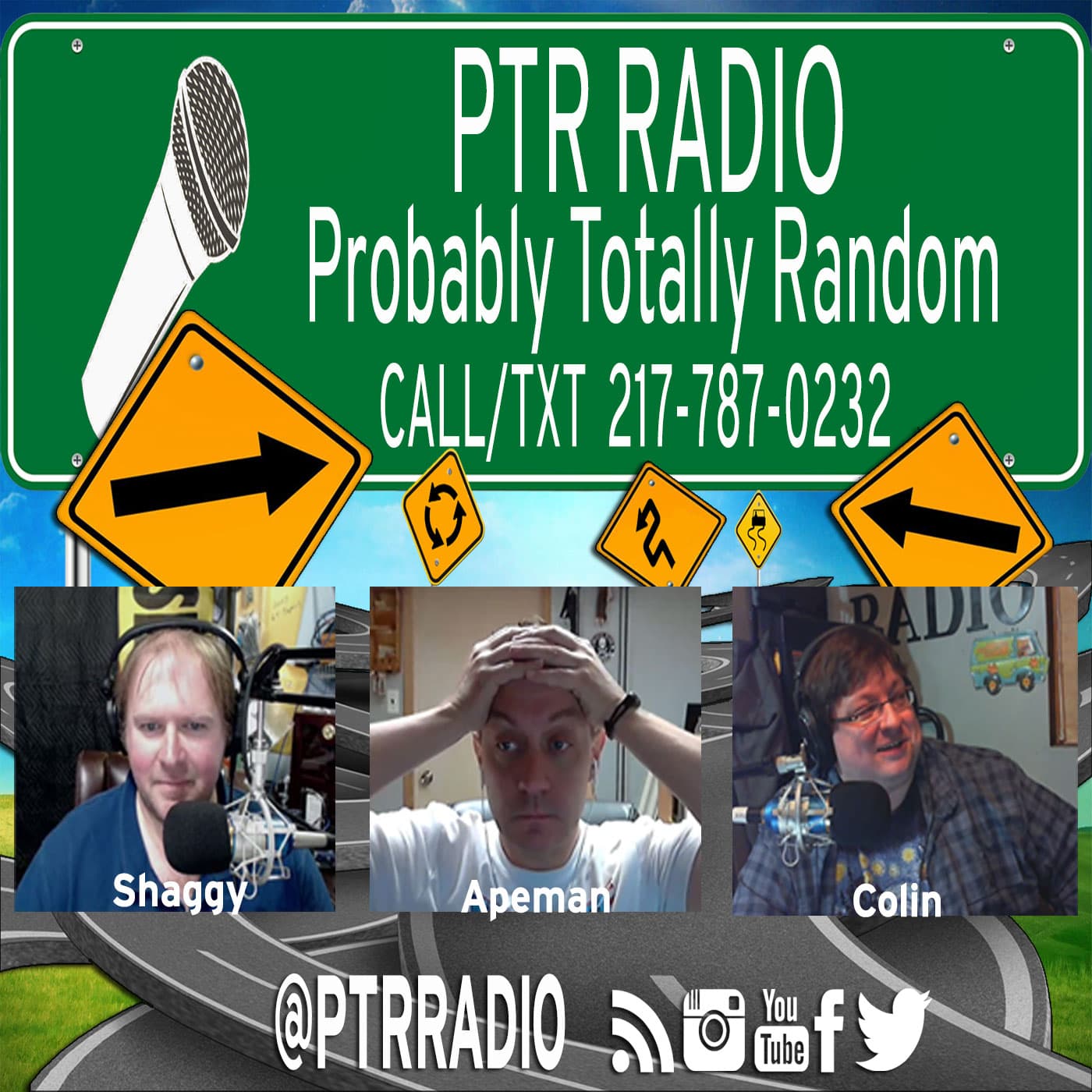 PTR Radio (Probably Totally Random) podcast artwork