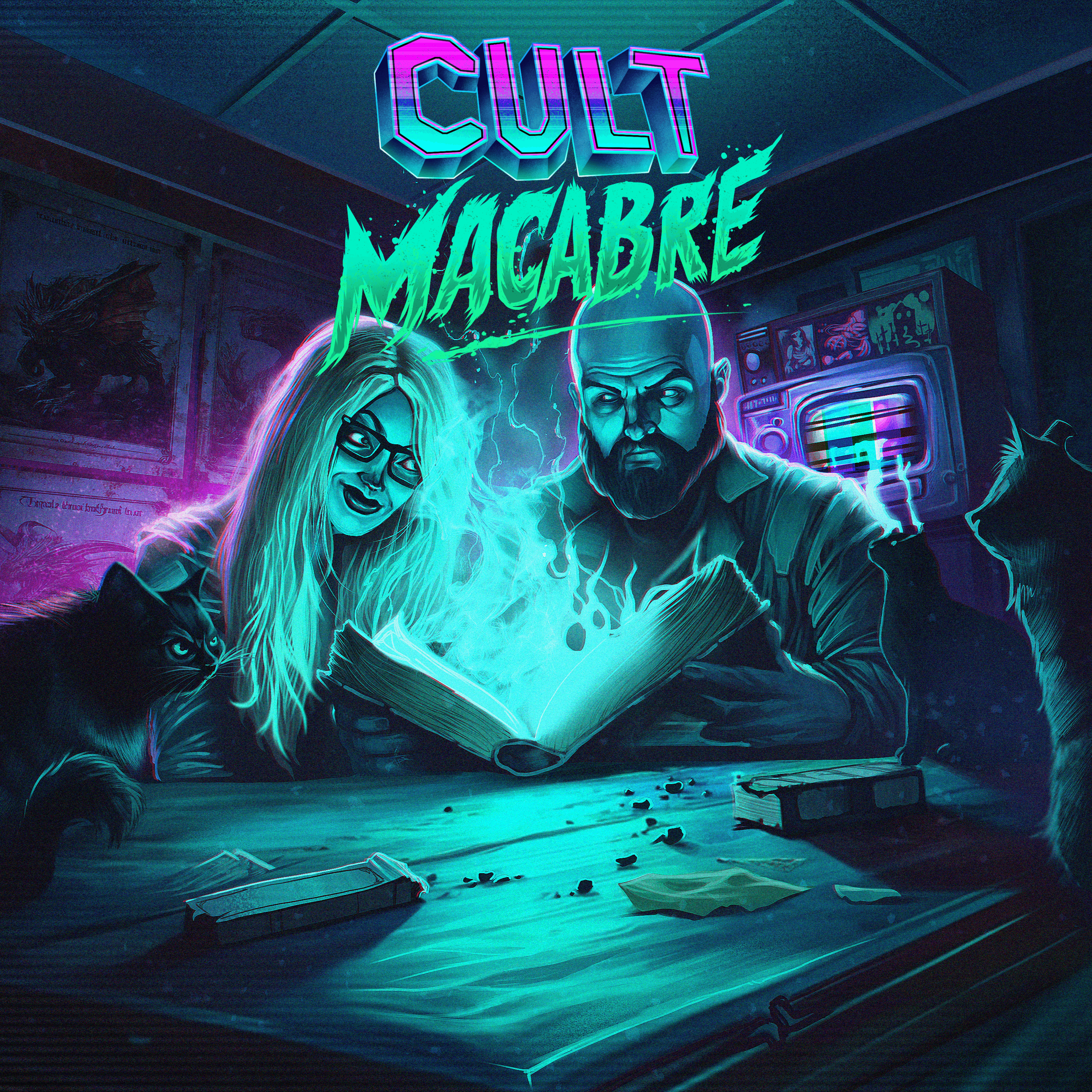 Cult Macabre podcast artwork