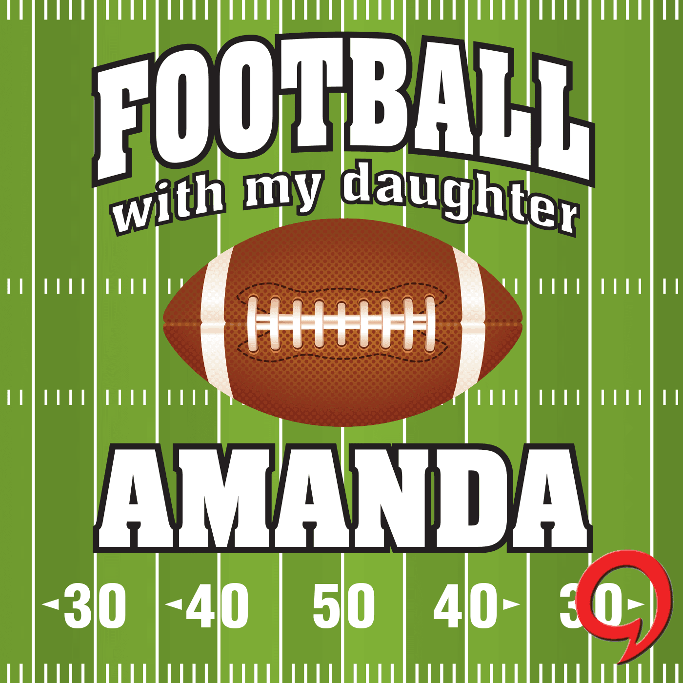 Football with My Daughter Amanda podcast artwork