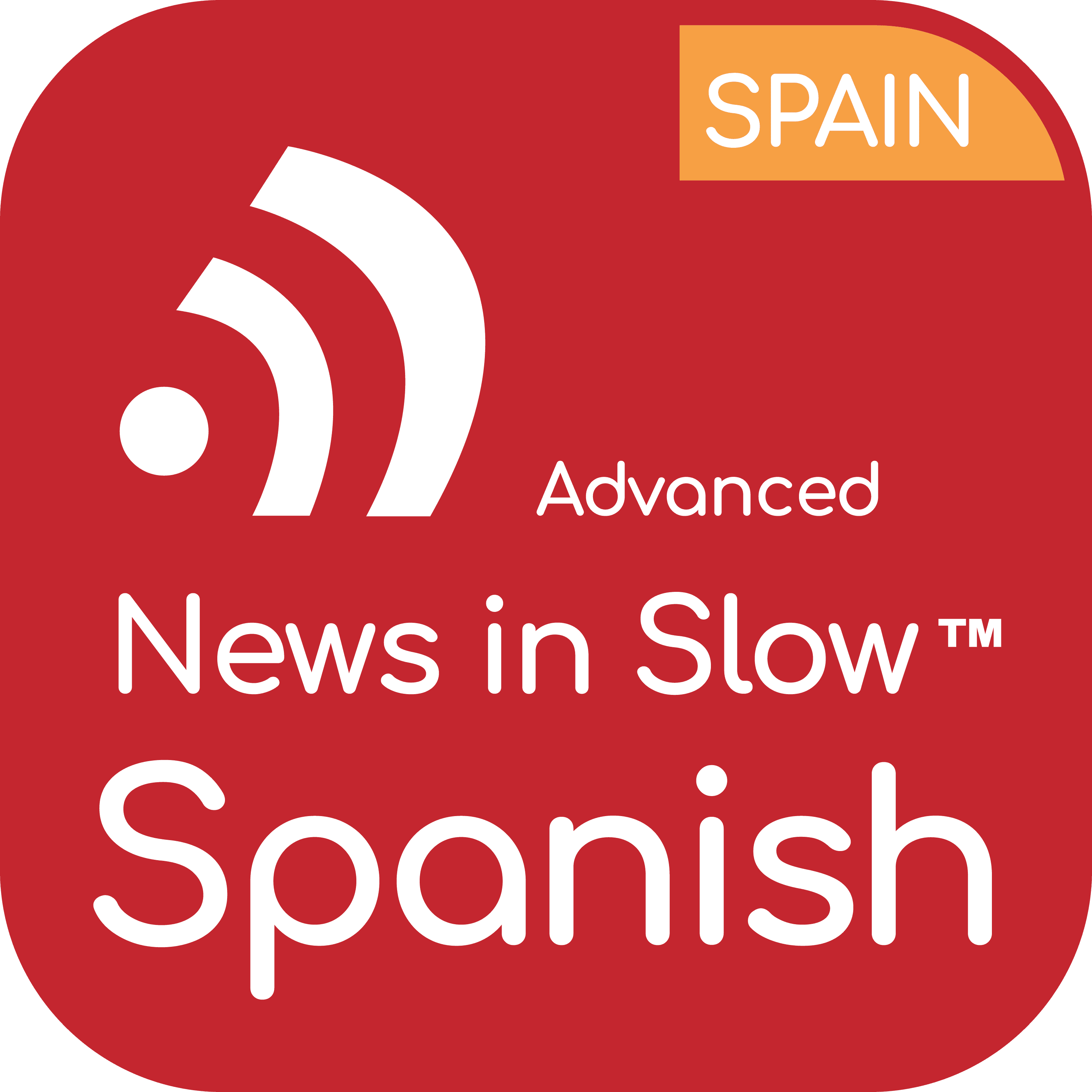 Advanced Spanish podcast artwork