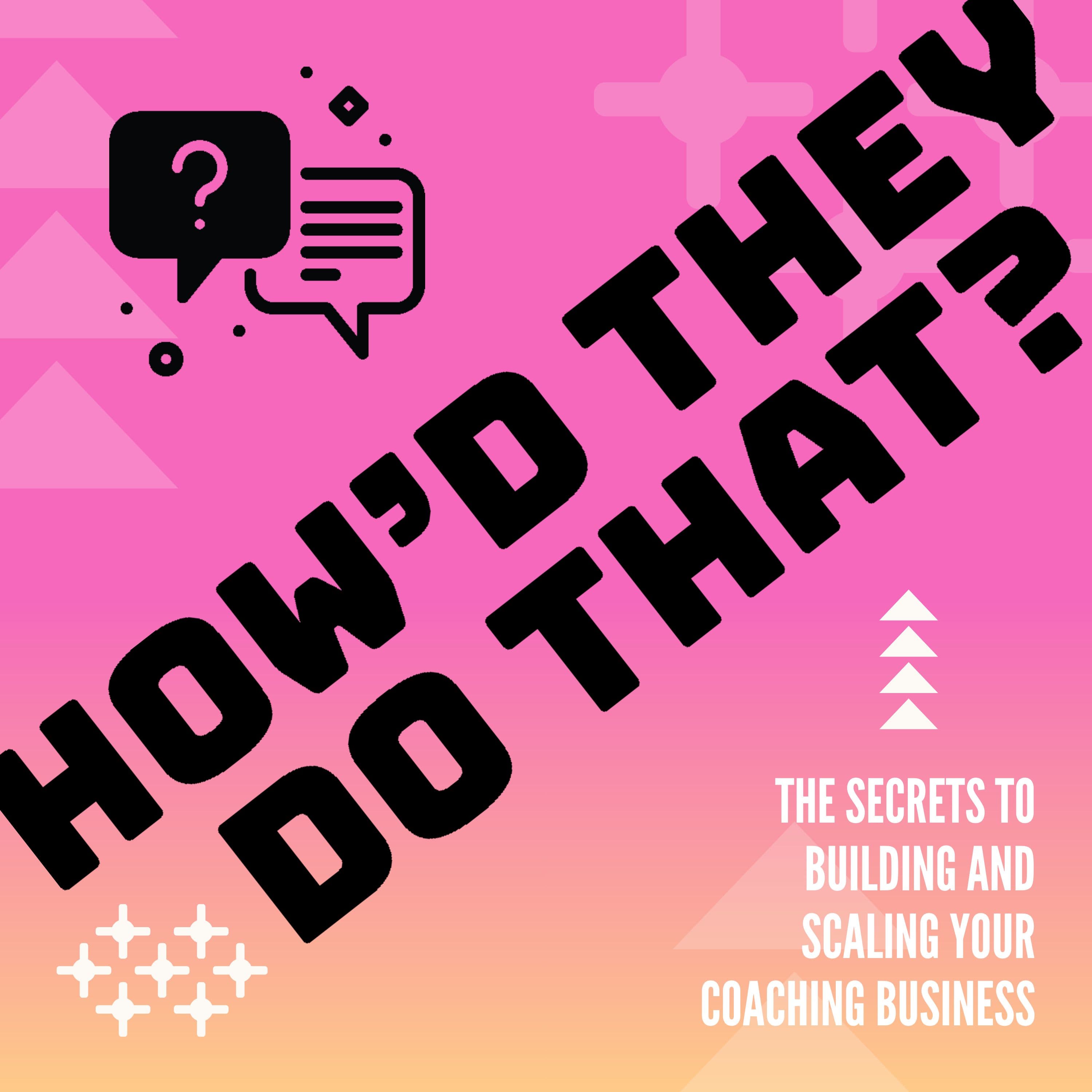 How'd They Do That? podcast artwork