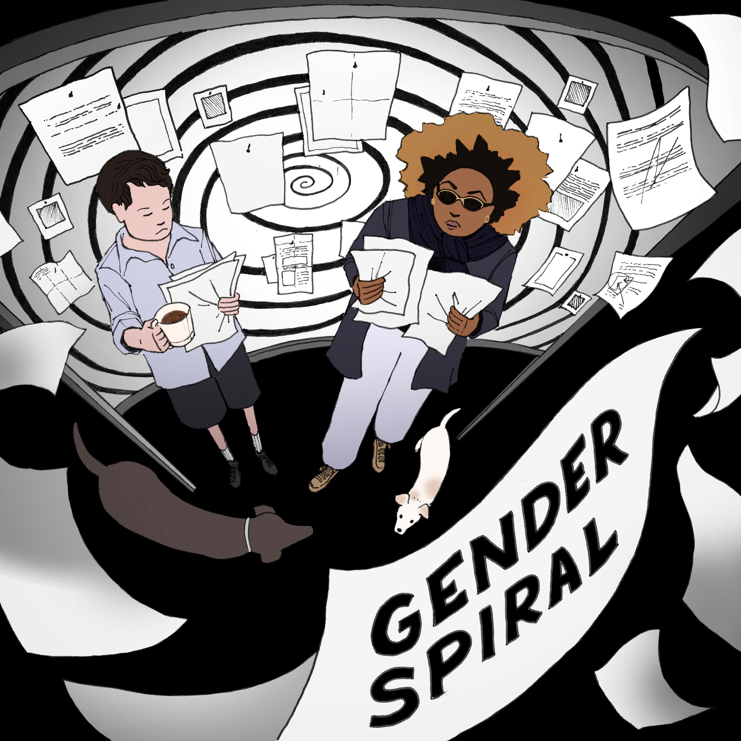 Gender Spiral with Ally Beardsley and Babette Thomas podcast artwork
