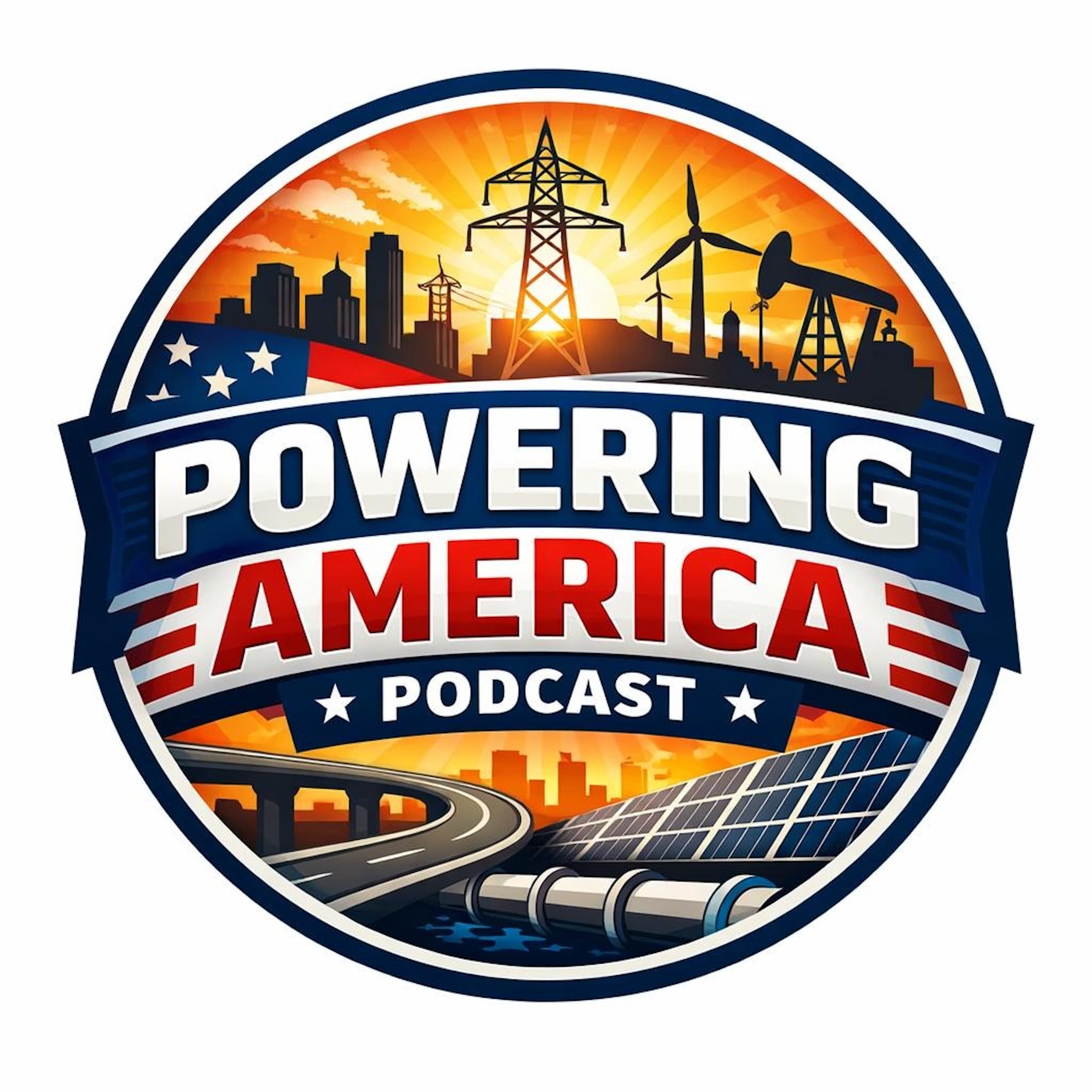 Powering America podcast artwork