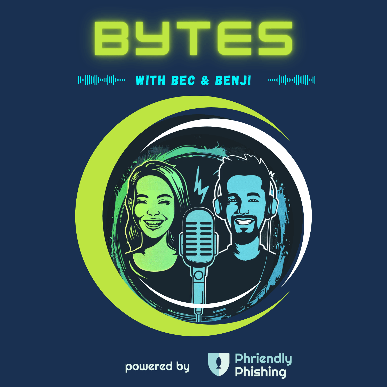 Bytes with Bec and Benji podcast artwork