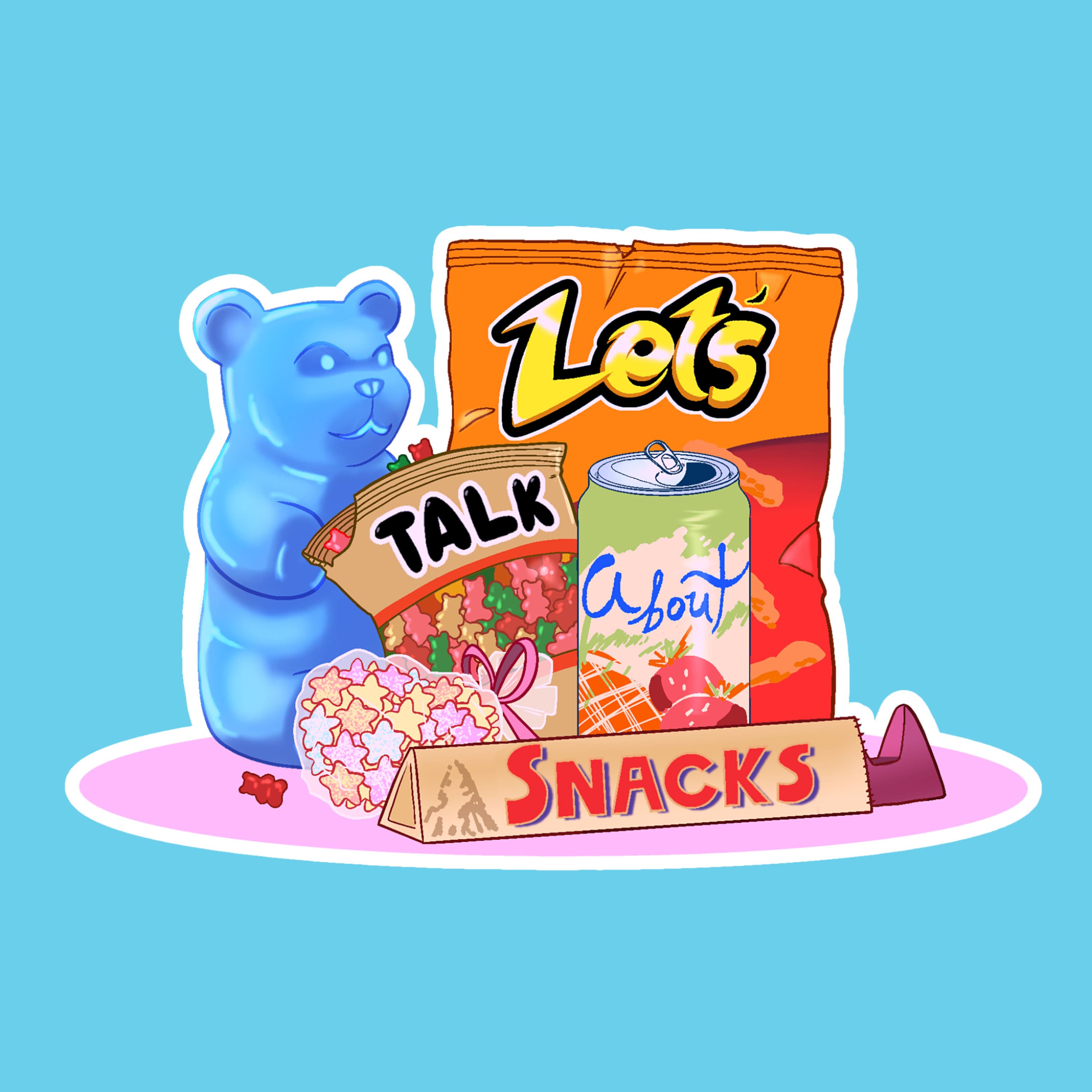Let's Talk About Snacks podcast artwork
