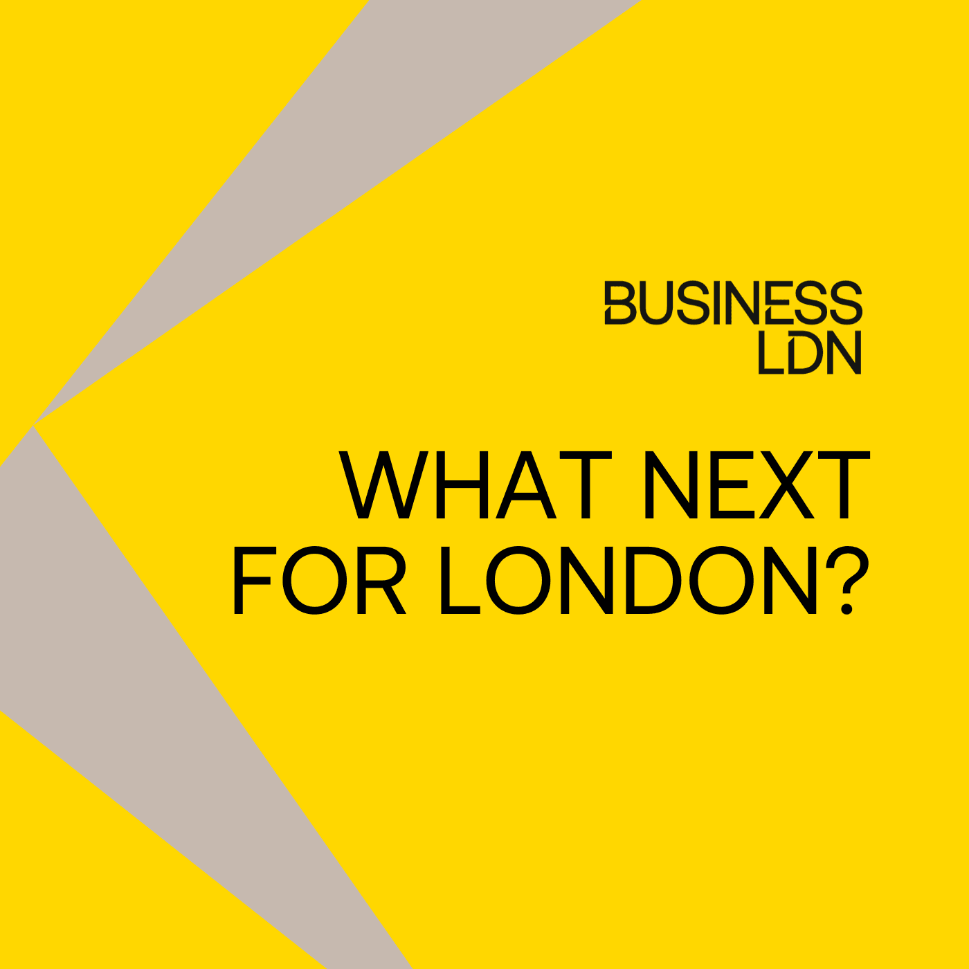 What Next For London? podcast artwork