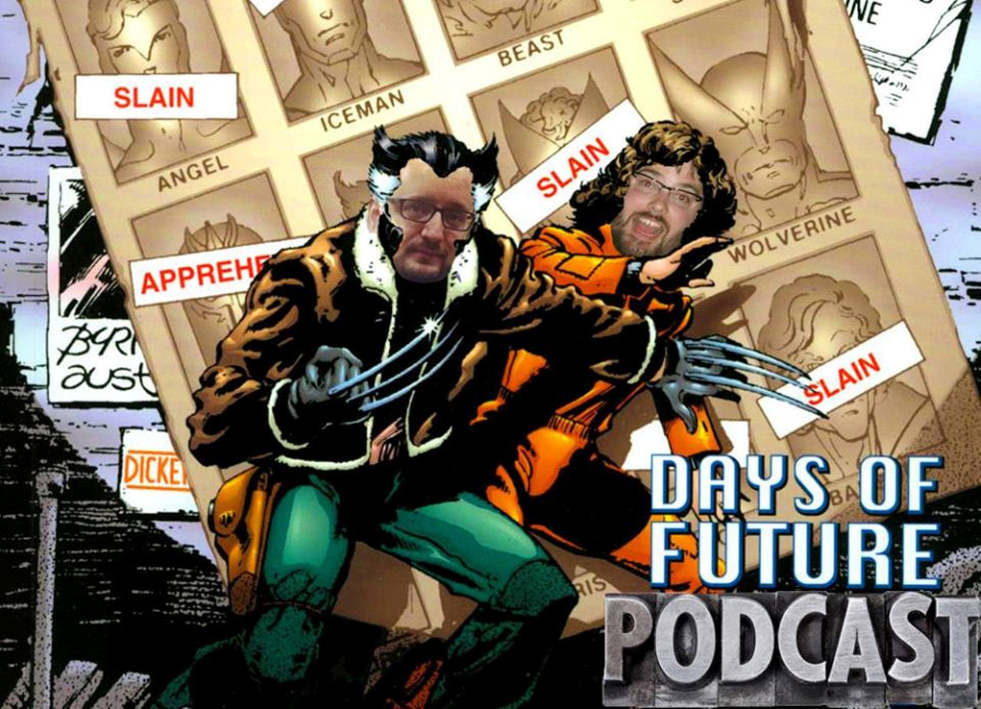 Days of Future Podcast: Examining the X-Men podcast artwork