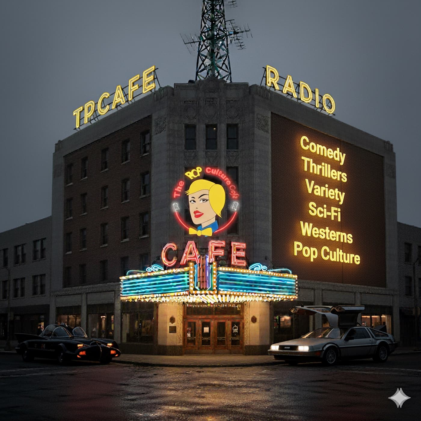 The Pop Culture Cafe Radio podcast artwork