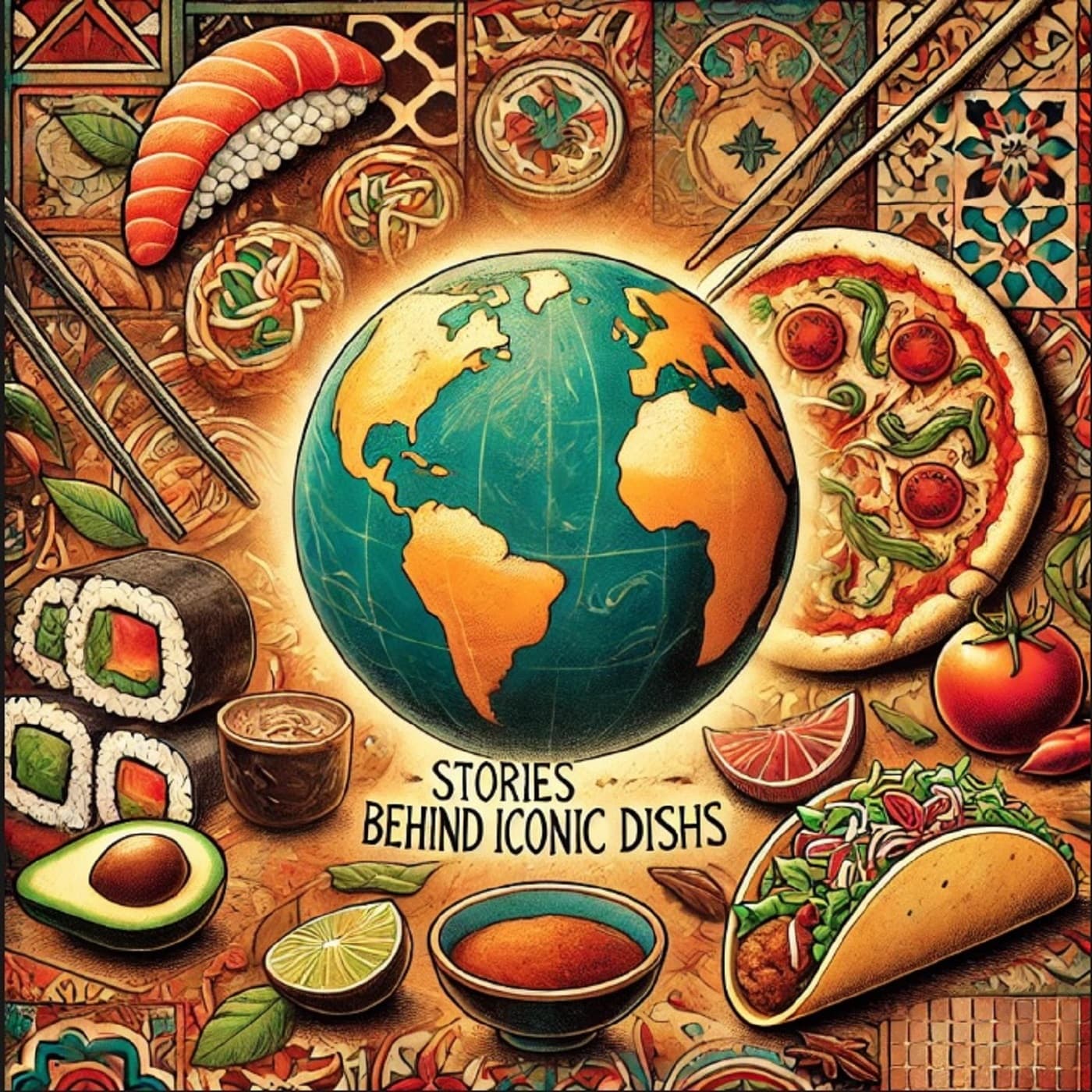 Flavors of Time: Stories Behind Iconic Dishes podcast artwork