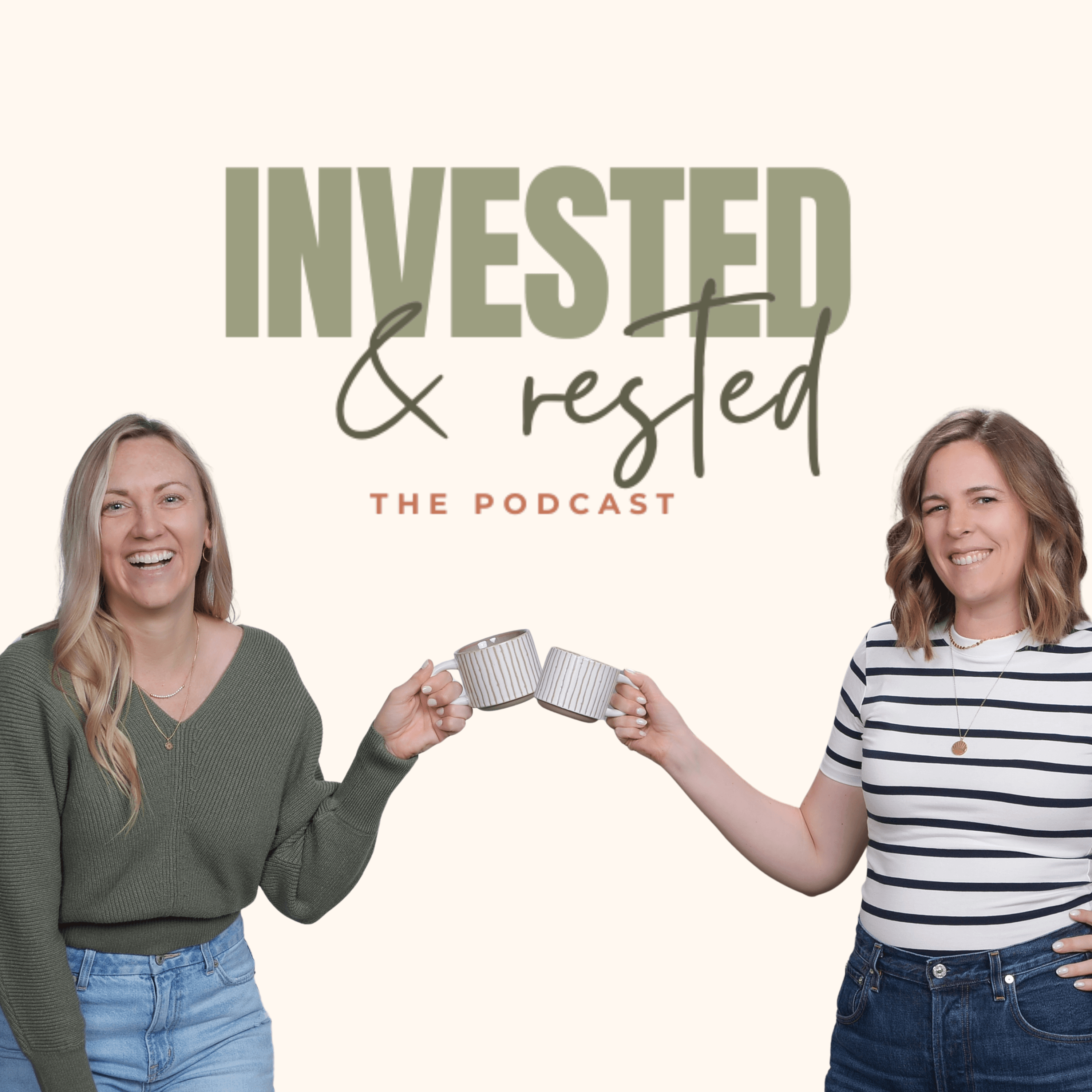 Invested and Rested podcast artwork