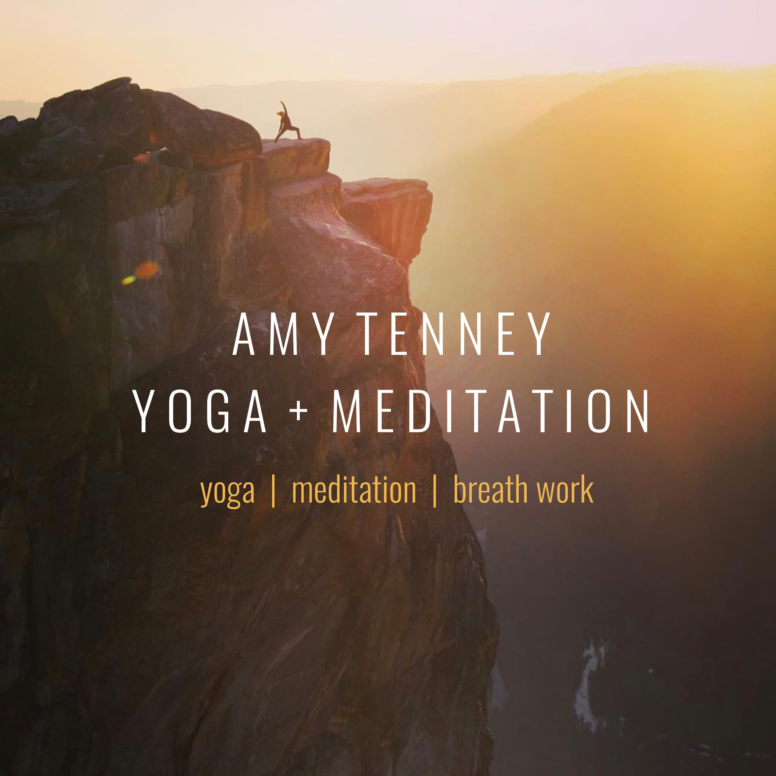 Amy Tenney Yoga + Meditation podcast artwork