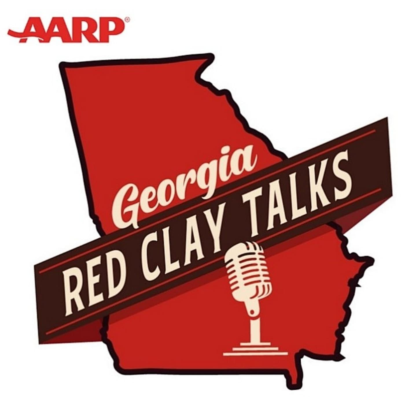 AARP Georgia Red Talks podcast artwork