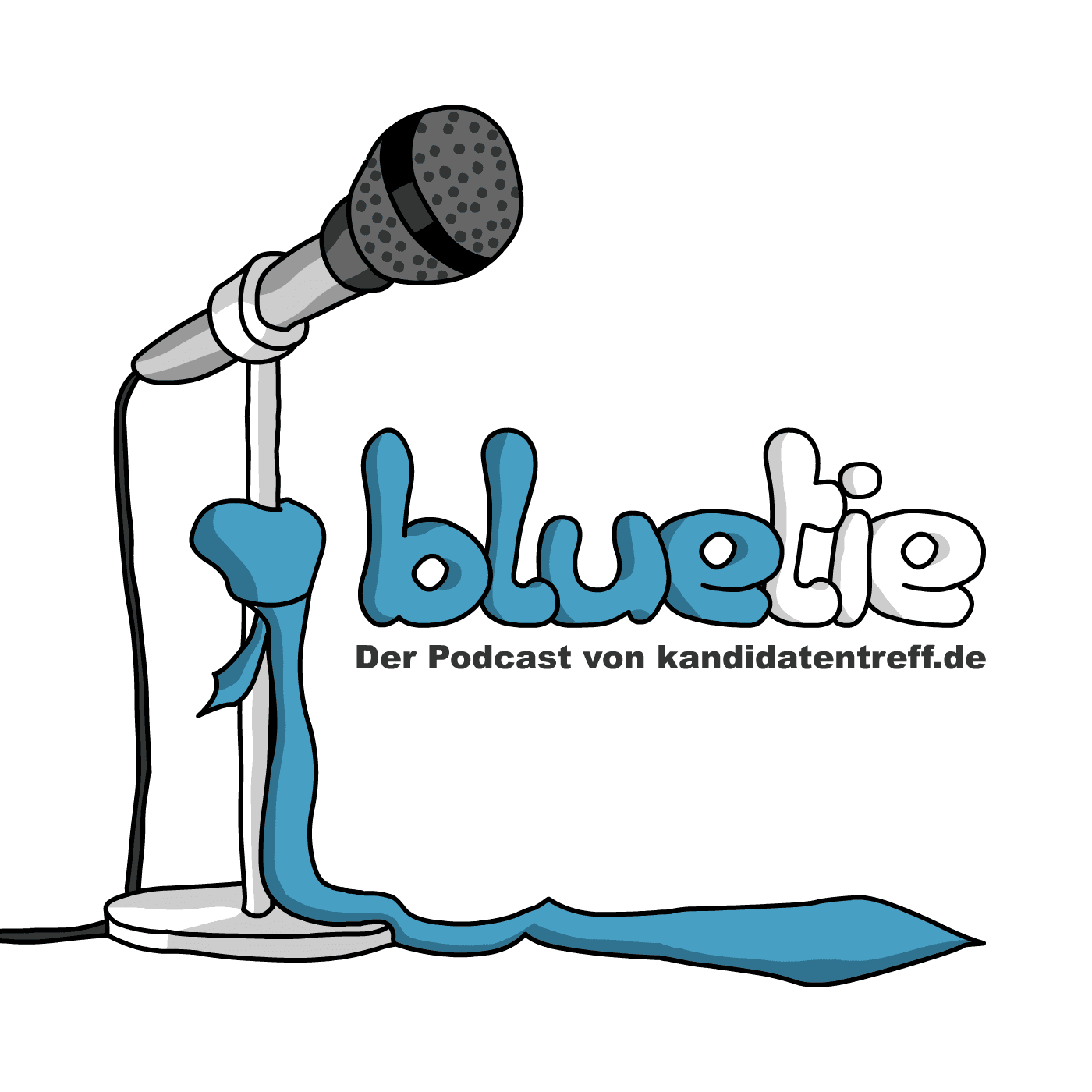 blue tie podcast artwork