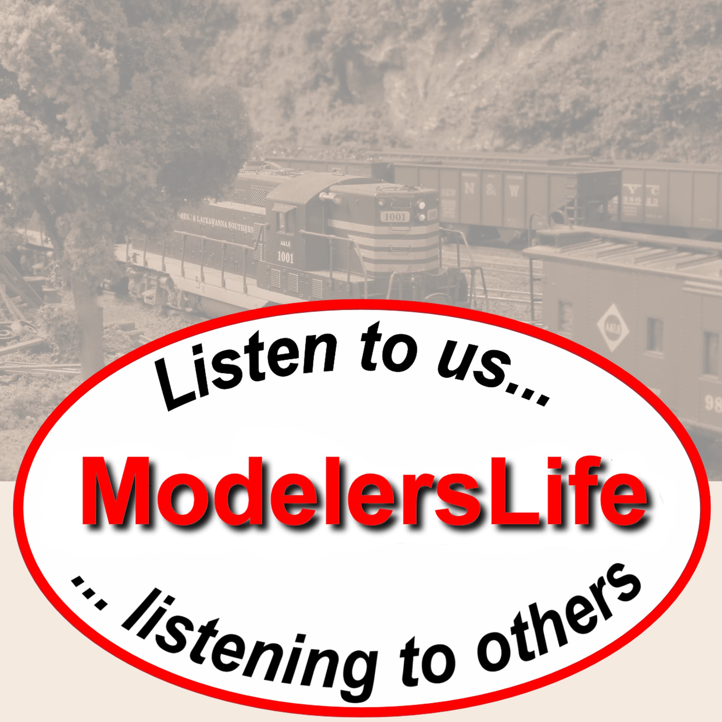 a ModelersLife podcast artwork