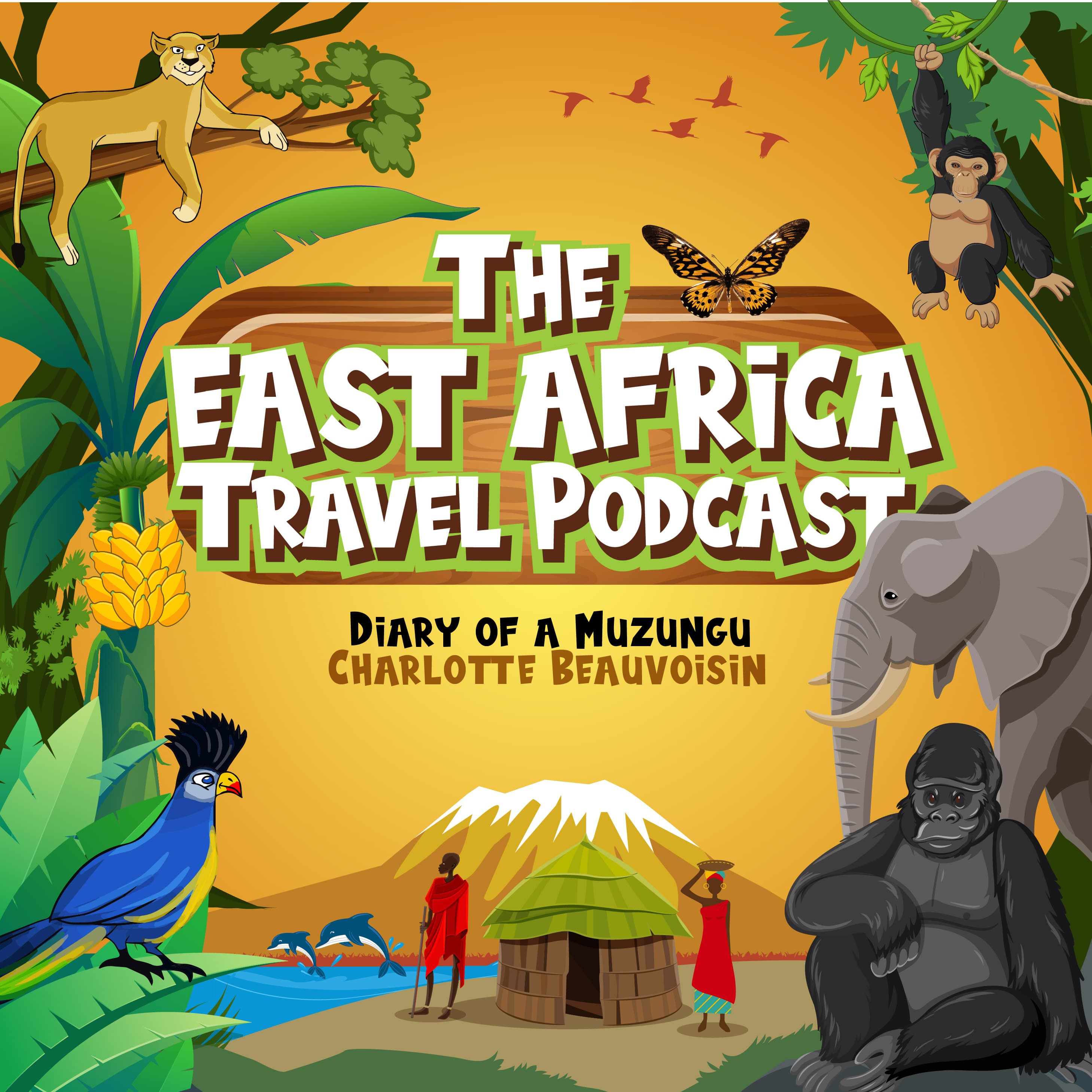 The East Africa Travel Podcast by Diary of a Muzungu podcast artwork