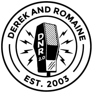 Derek and Romaine podcast artwork