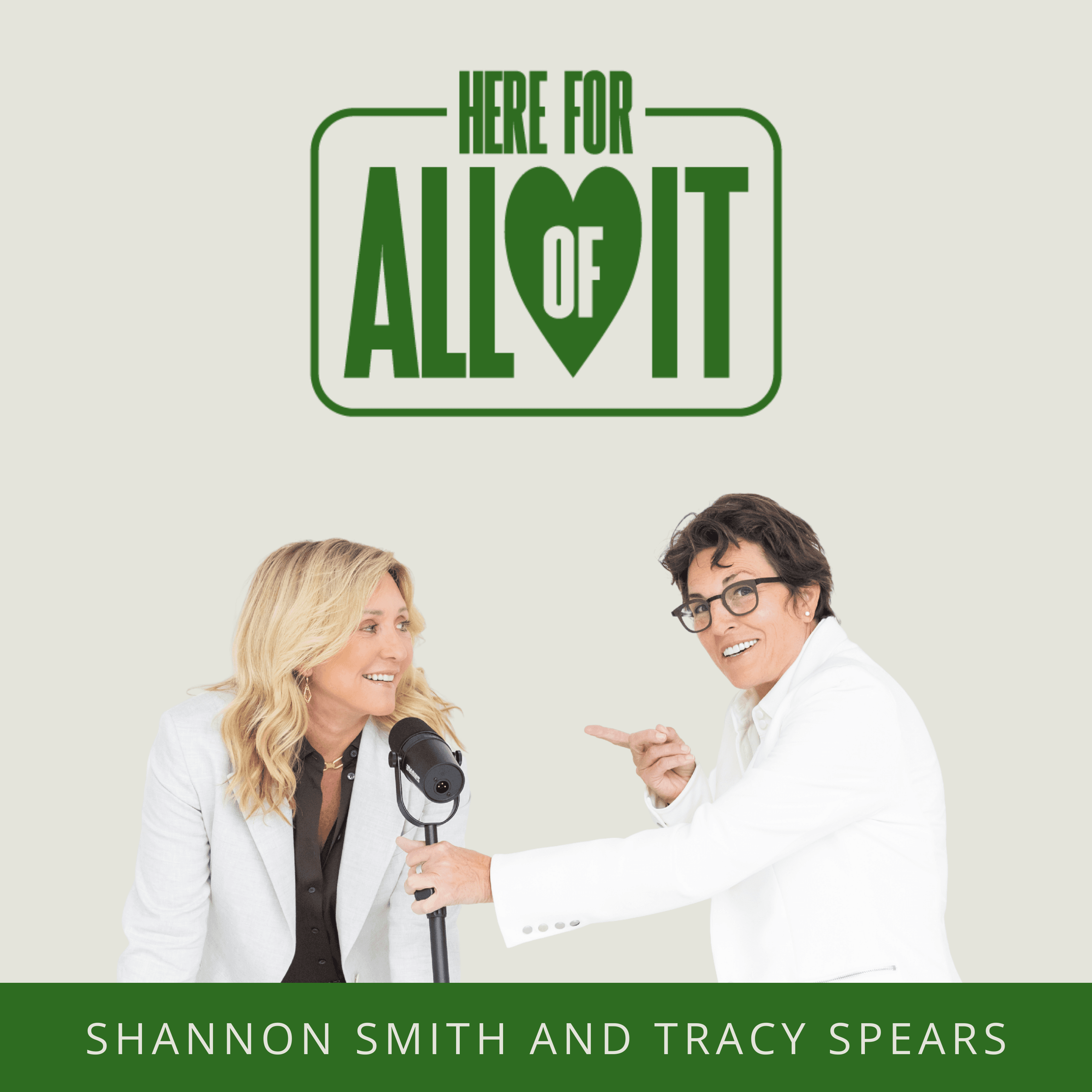 Here For All of It Podcast podcast artwork