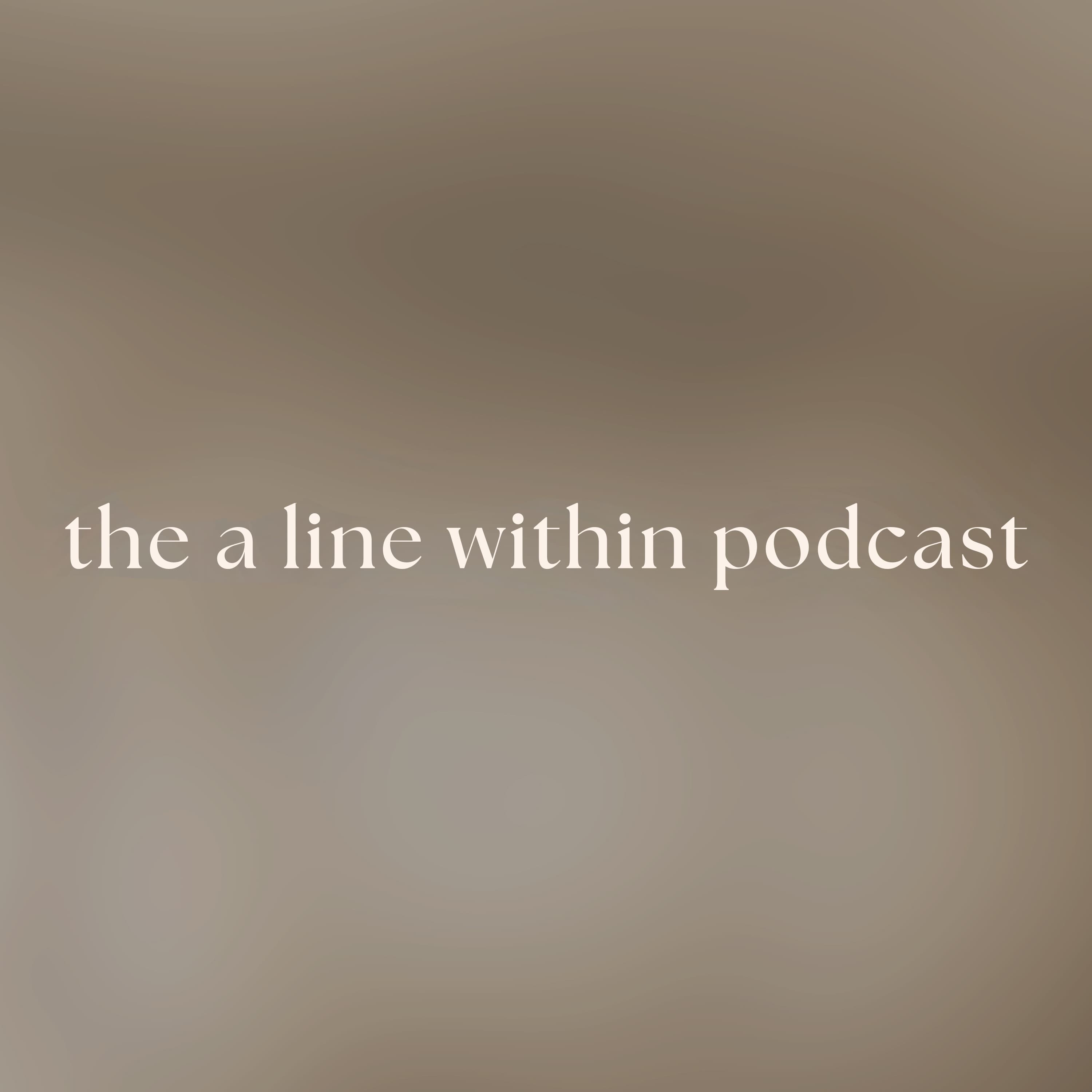 the a line within podcast podcast artwork
