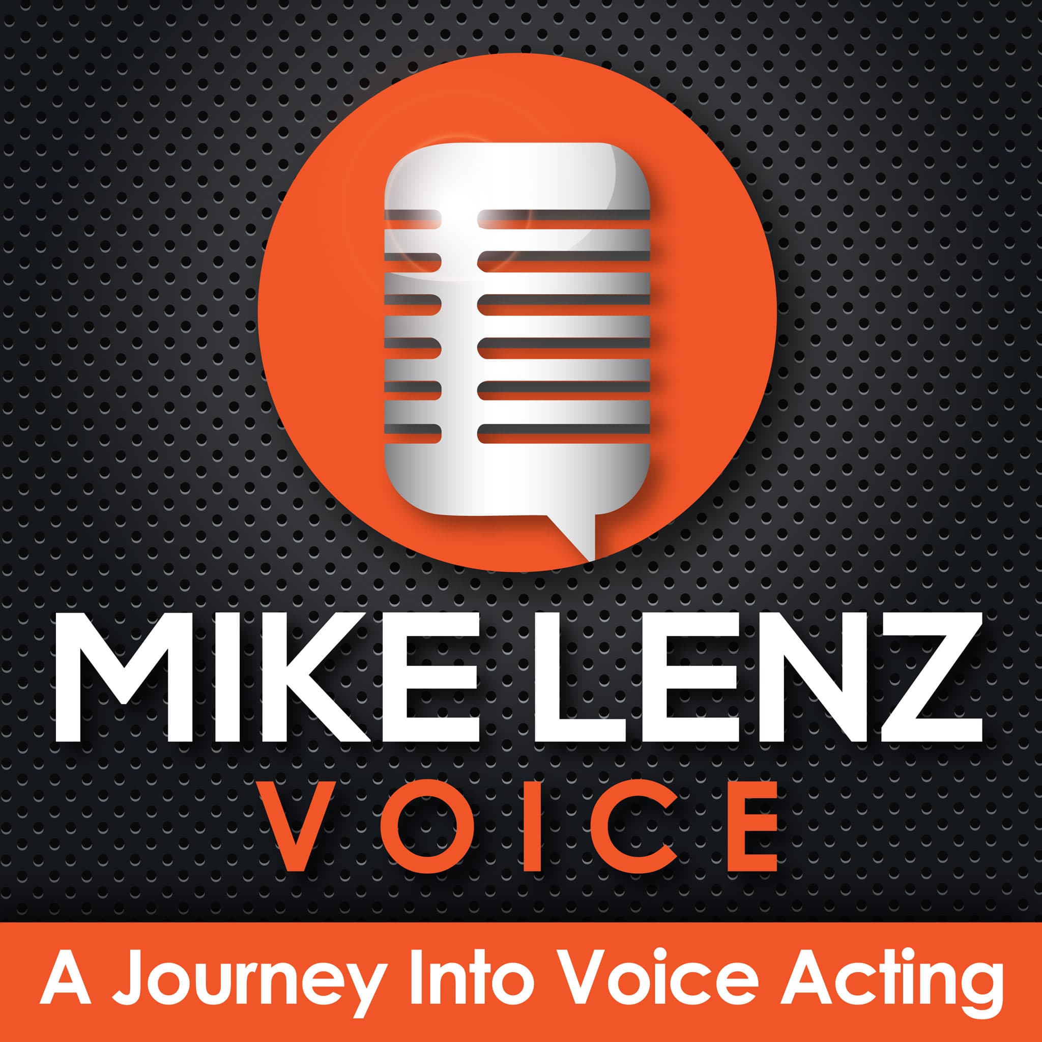 Mike Lenz Voice - A Journey Into Voice Acting podcast artwork