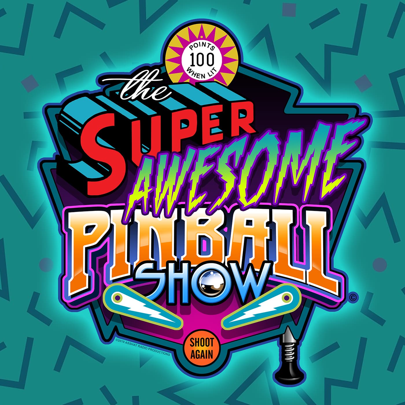 The Super Awesome Pinball Show podcast artwork