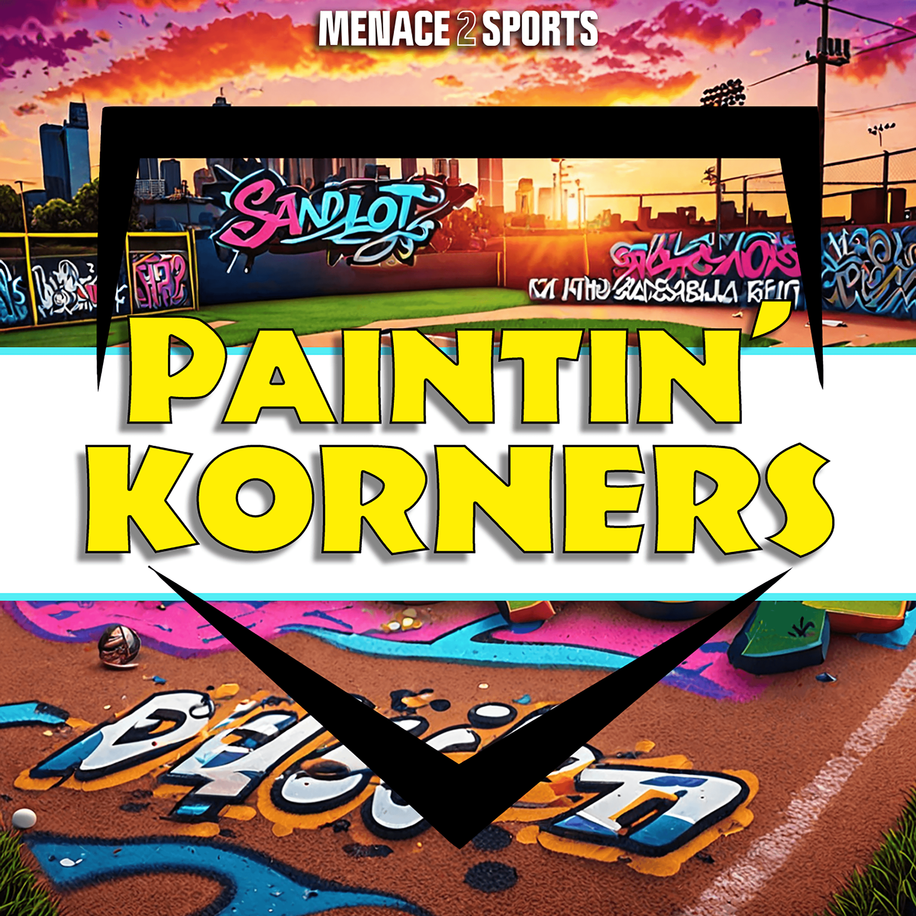 Paintin' Korners: Menace 2 Baseball and the MLB podcast artwork