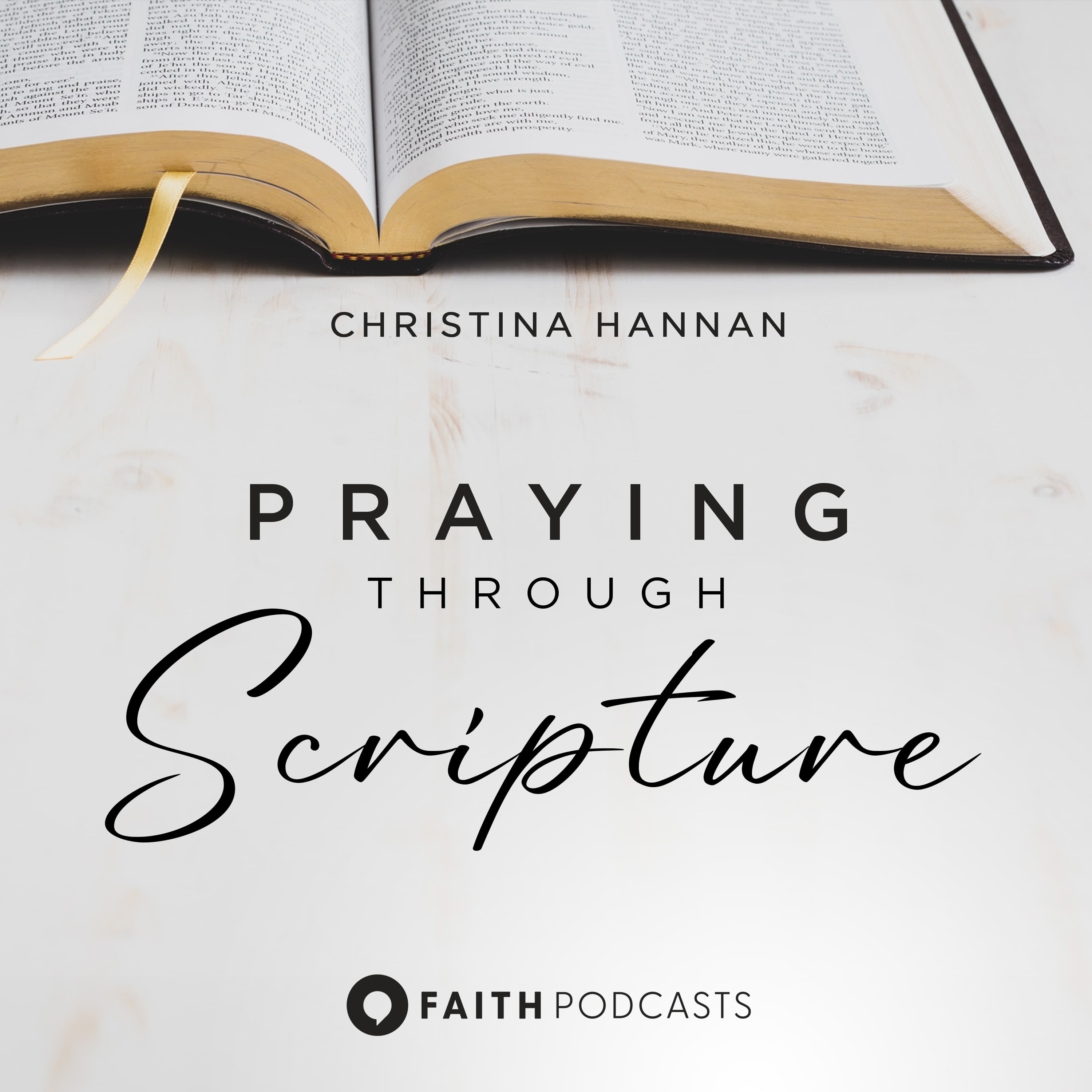Praying Through Scripture with Christina Hannan podcast artwork
