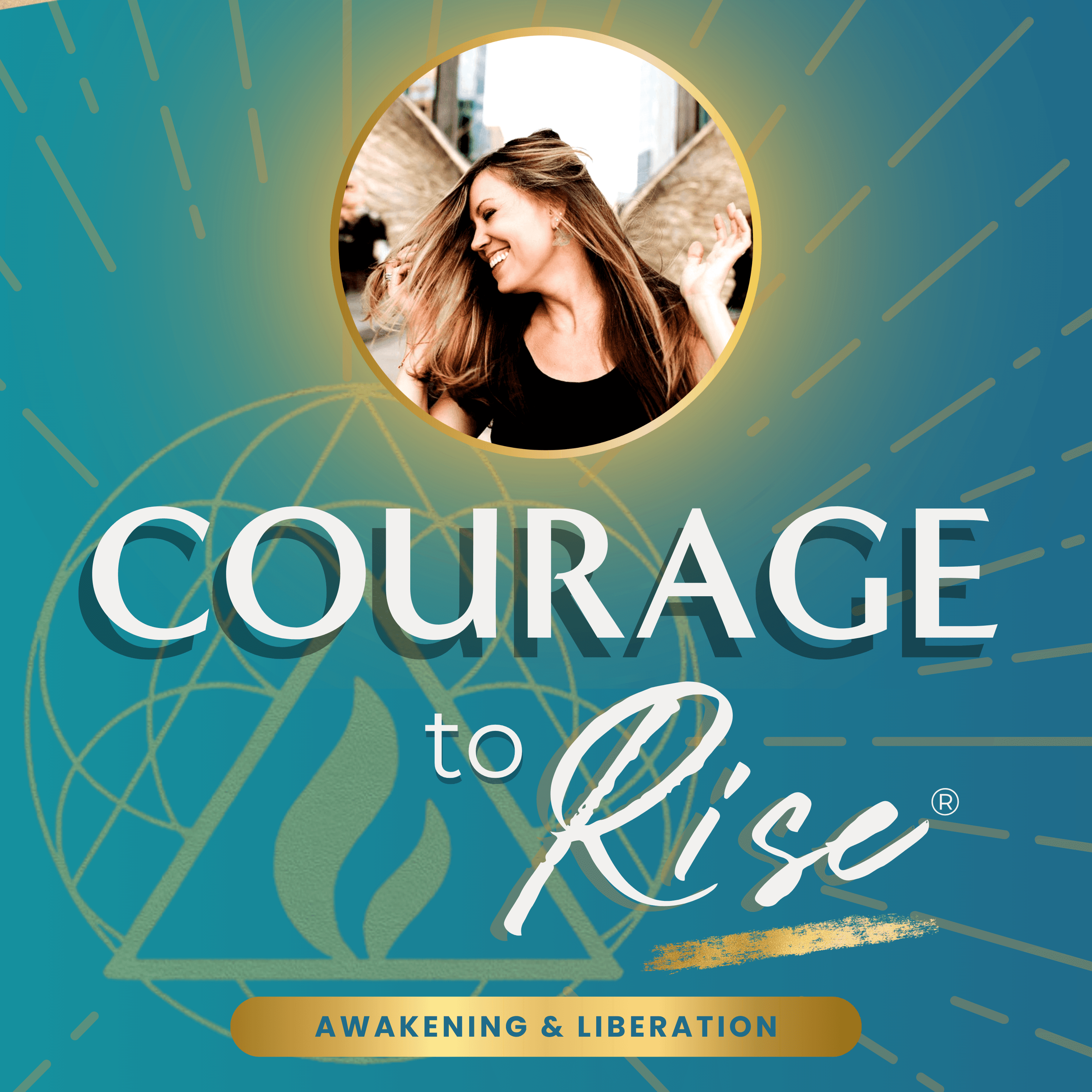 Courage to Rise podcast artwork