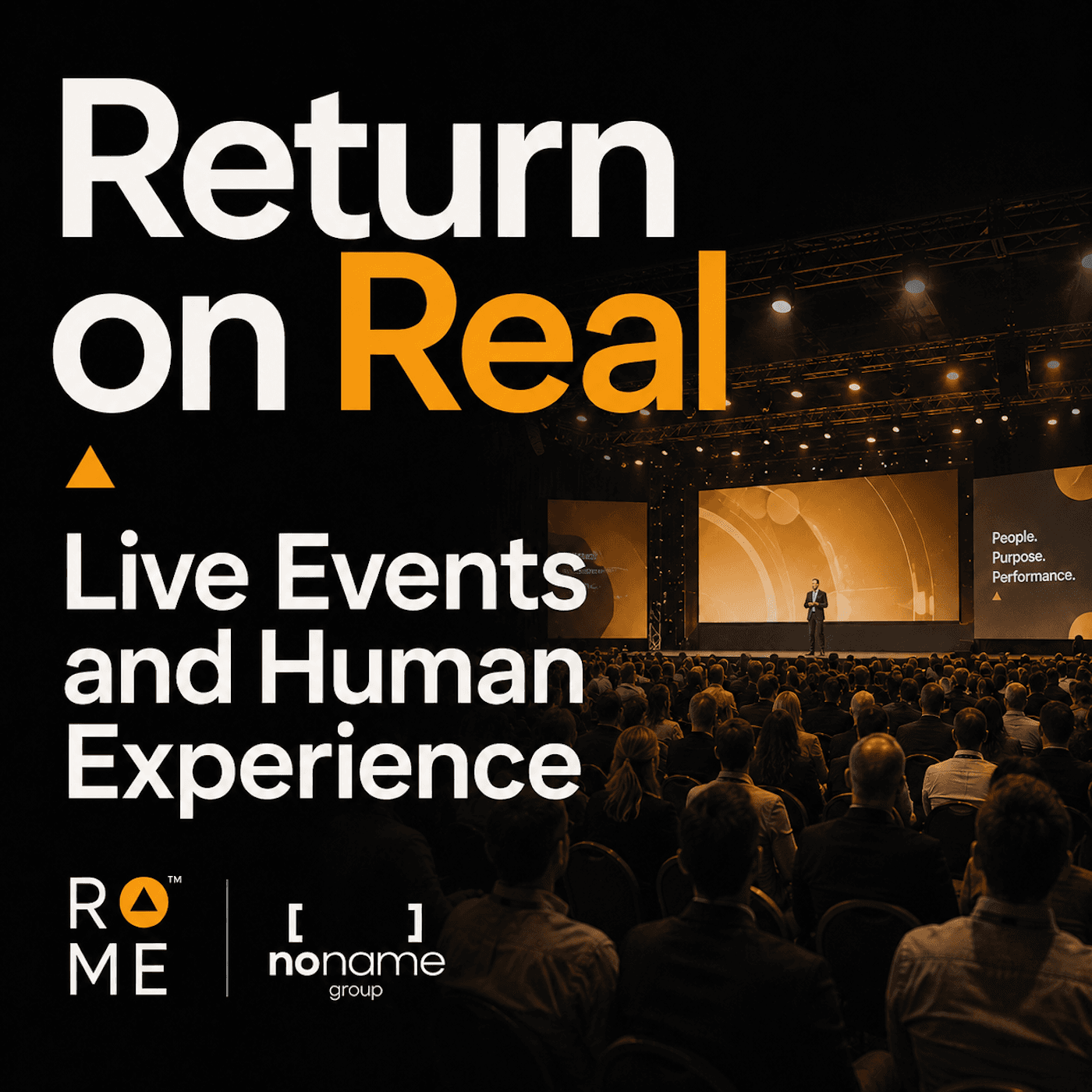 Return on Real-Live Events and Human Experience podcast artwork