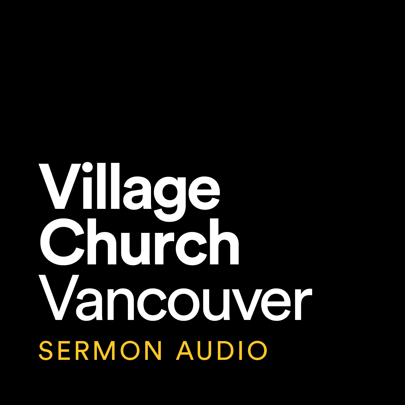 Village Vancouver Sermon Audio podcast artwork