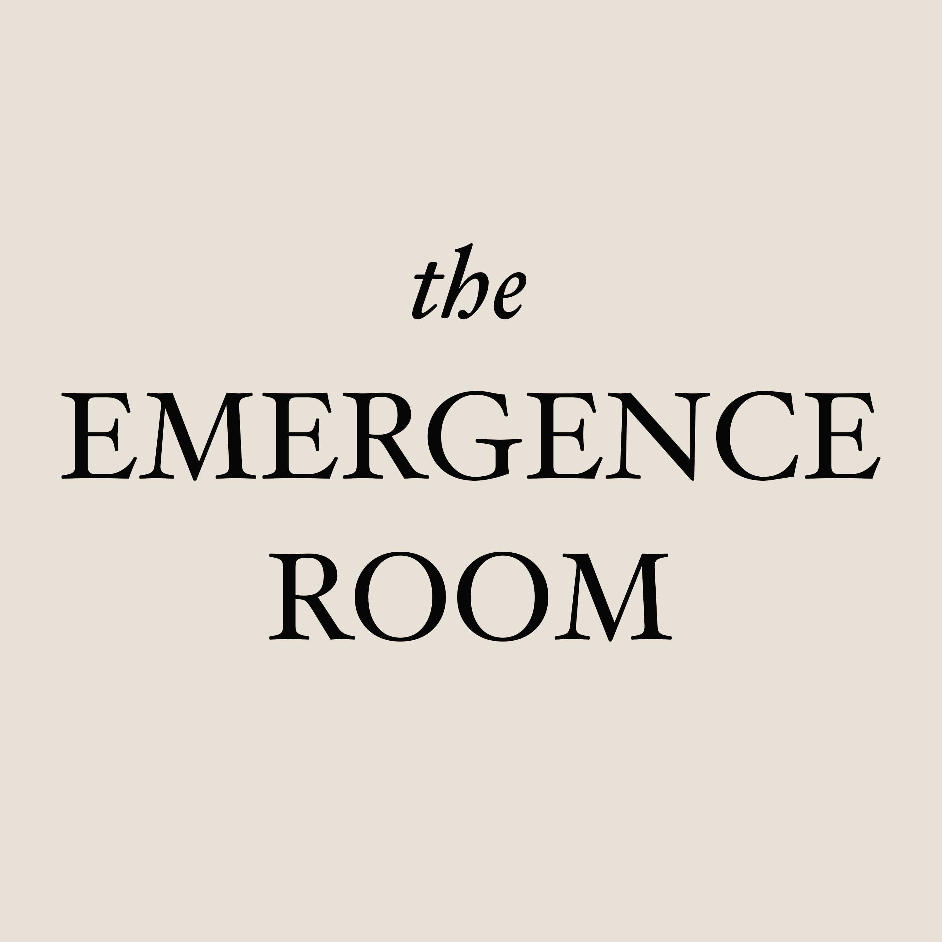 The Emergence Room podcast artwork