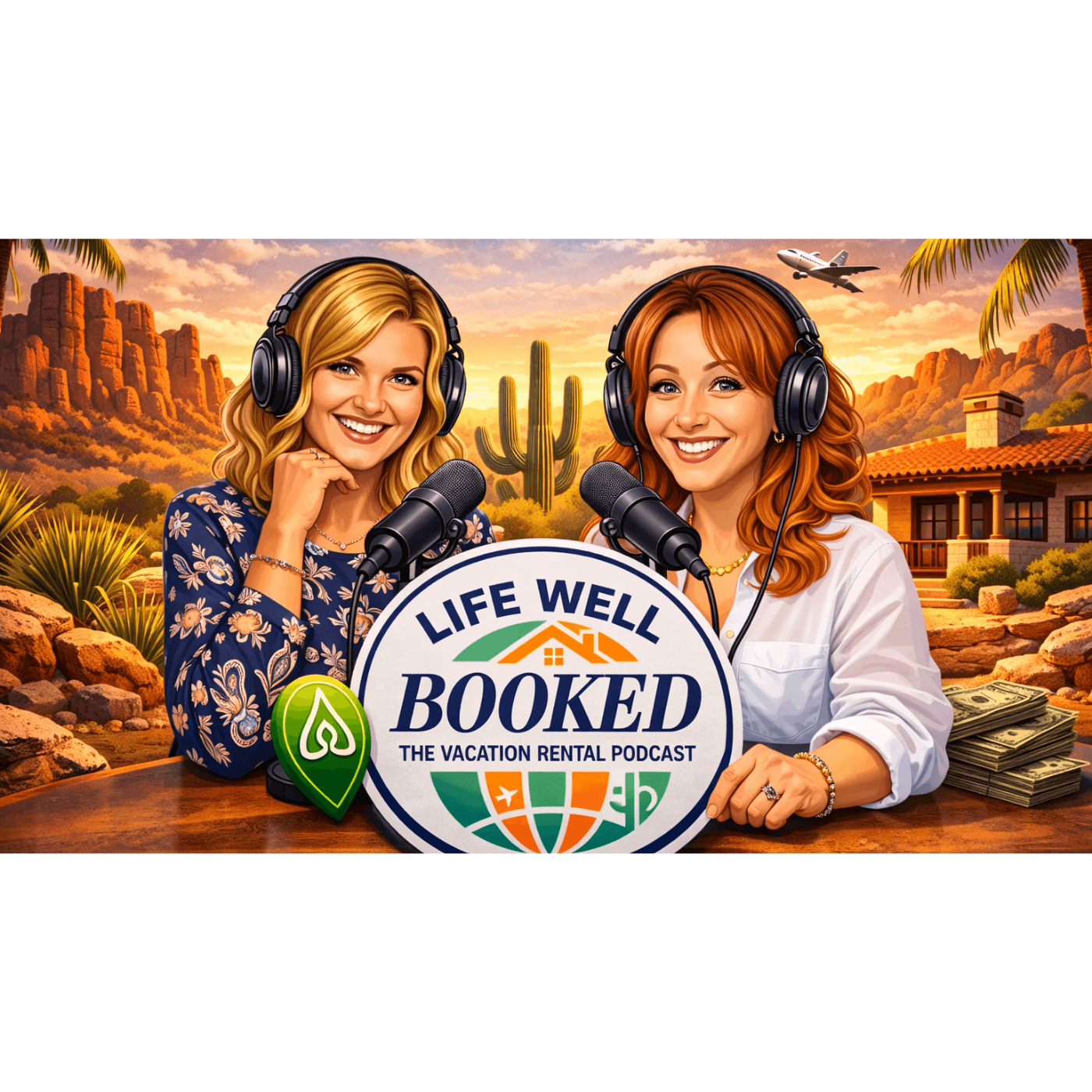 Life Well Booked l The Vacation Rental Podcast podcast artwork