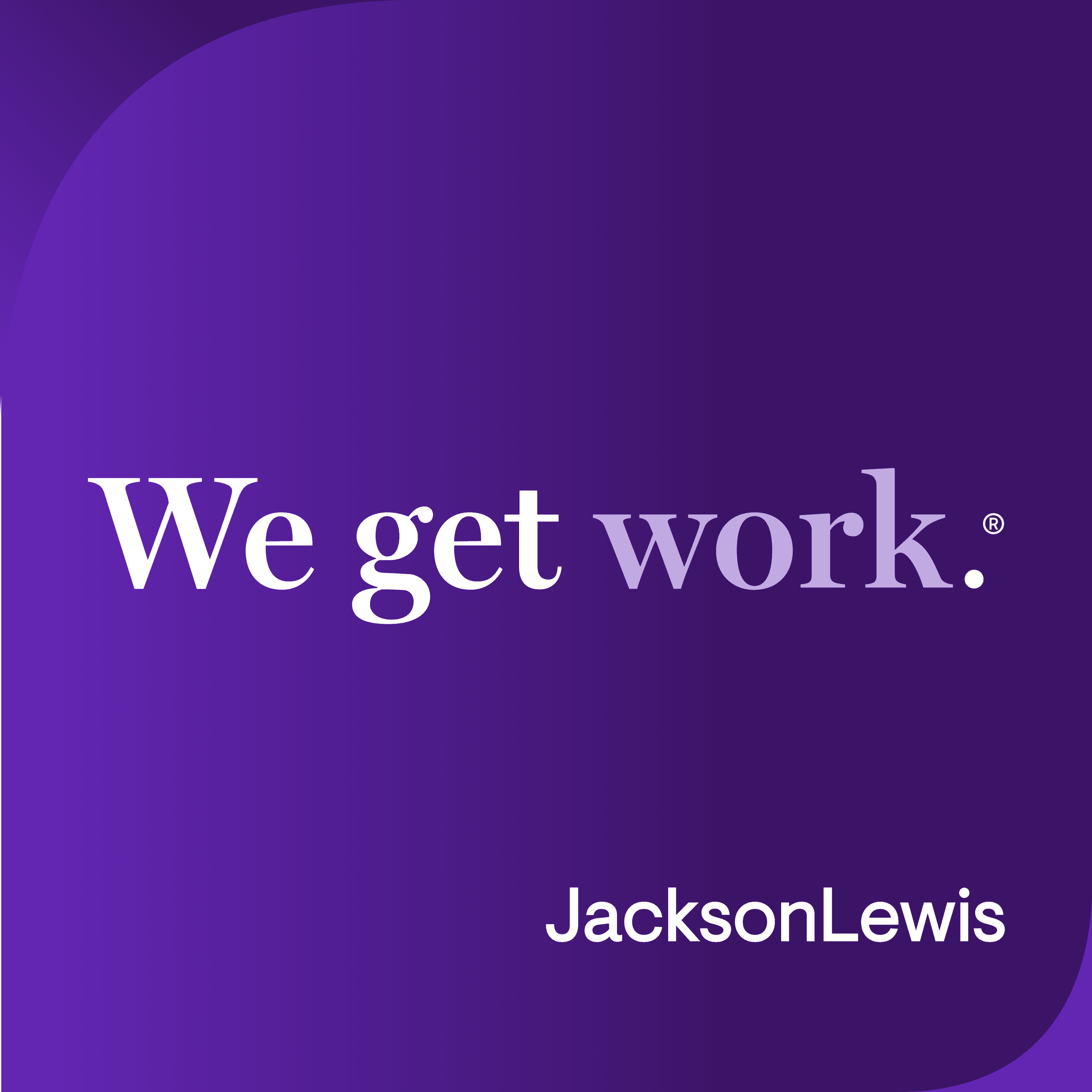 We get work® podcast artwork