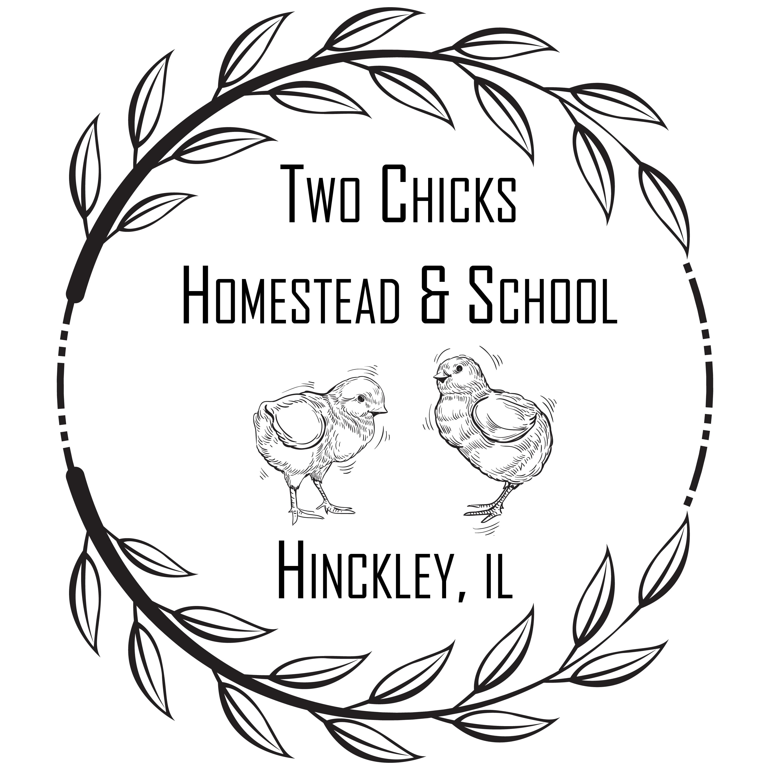 Two Chicks Homestead podcast artwork