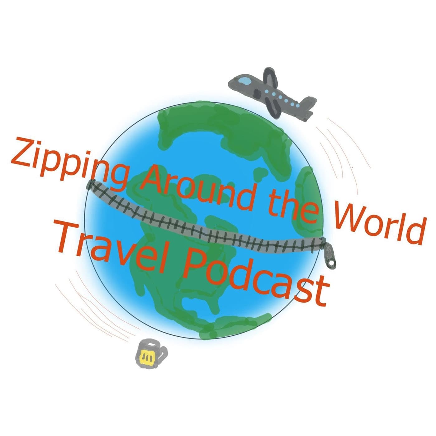 Zipping Around The World Travel Podcast podcast artwork