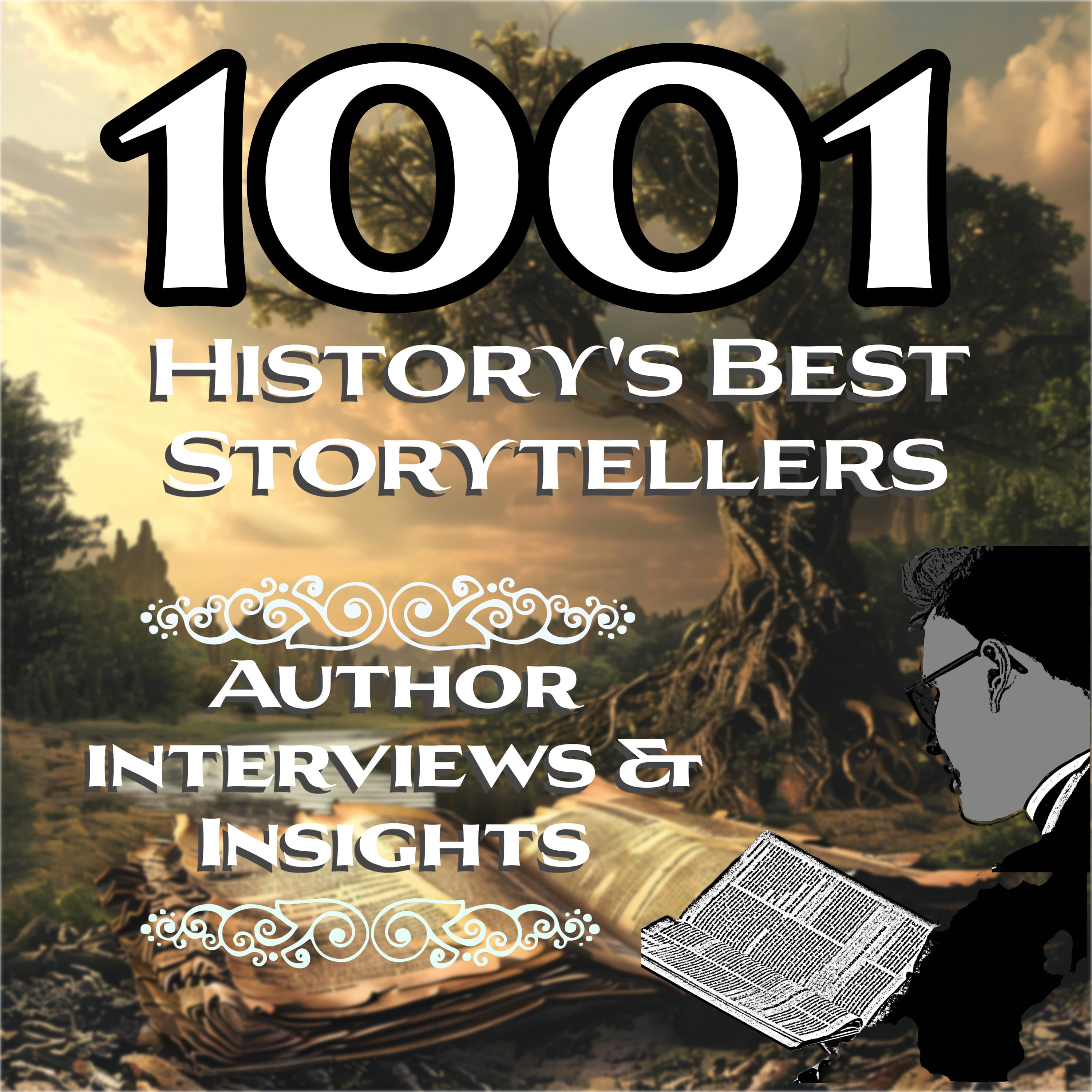 1001 History's Best Storytellers- Author Interviews podcast artwork