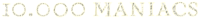 10,000 Maniacs logo